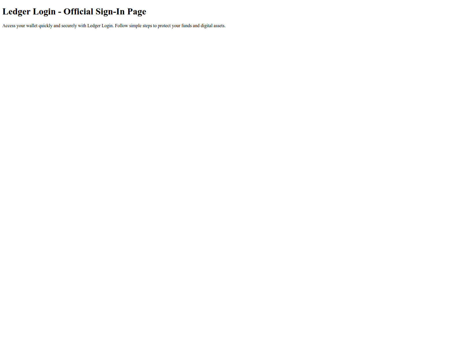 Screenshot of logi-ledgre-connect.pages.dev
