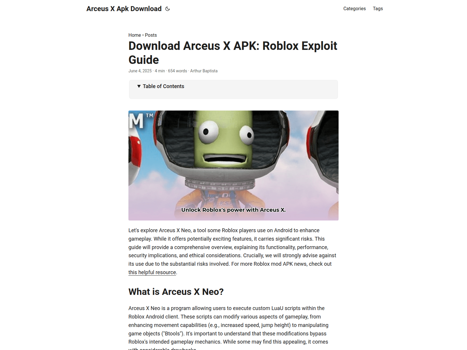Screenshot of arceus-x-apk-download.pages.dev