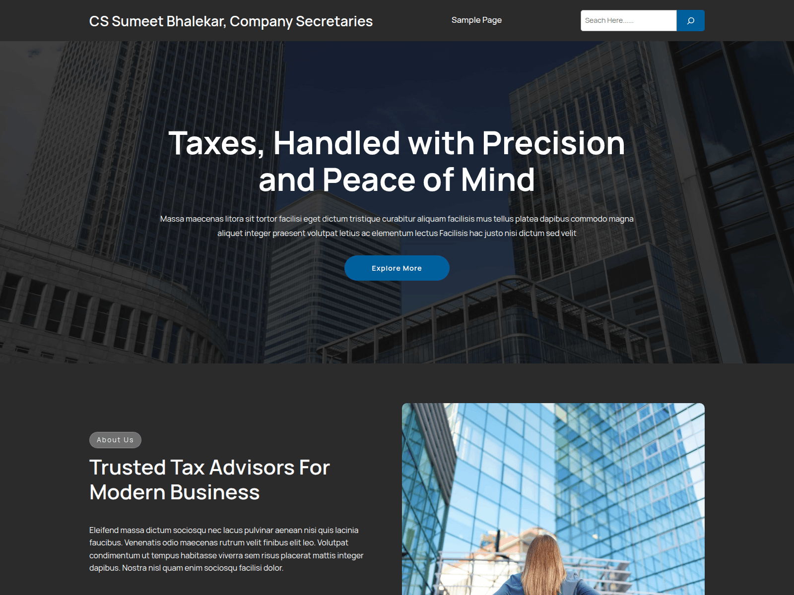 Screenshot of cssumeet.com