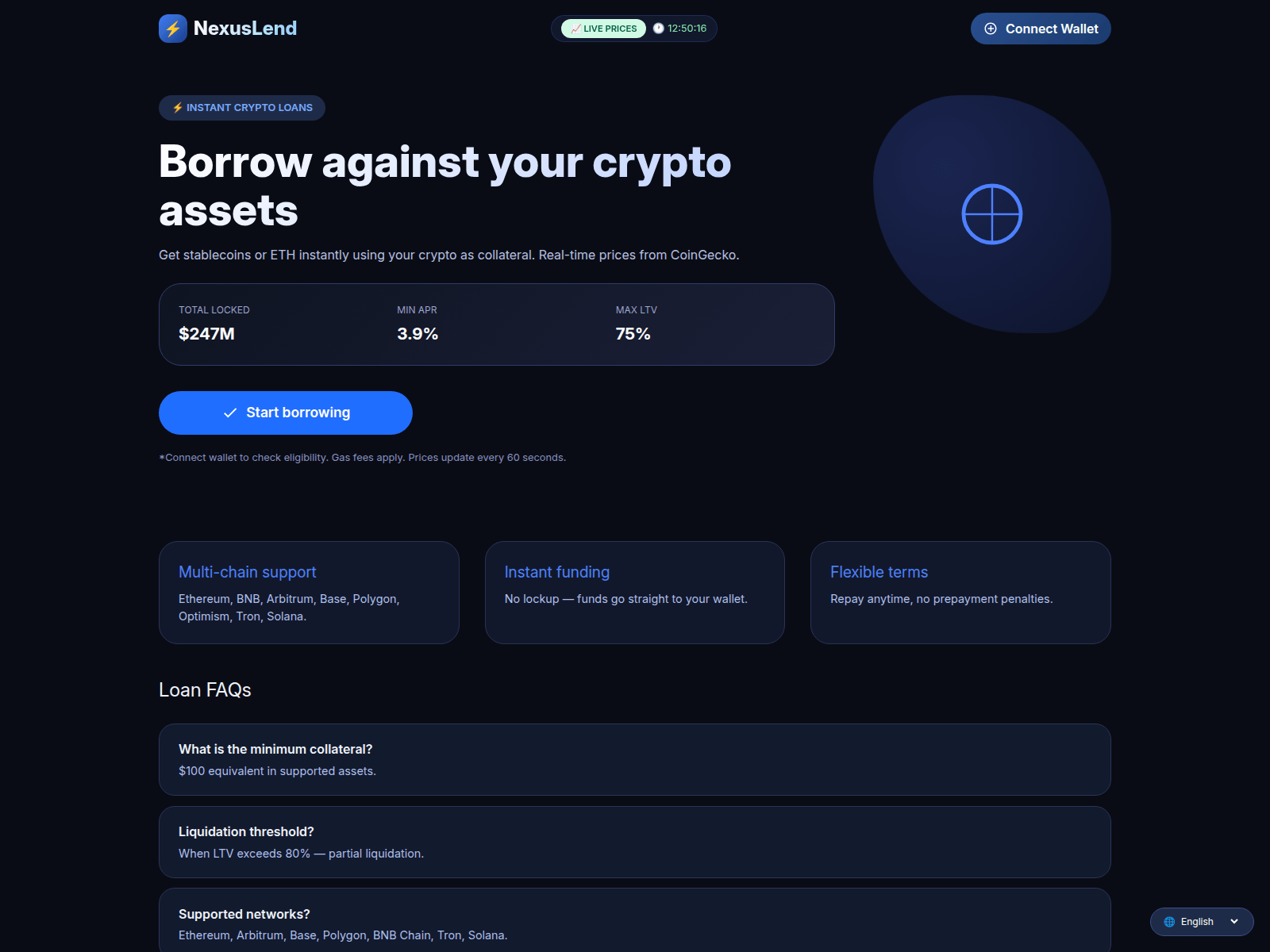 Screenshot of nexuslendall.store