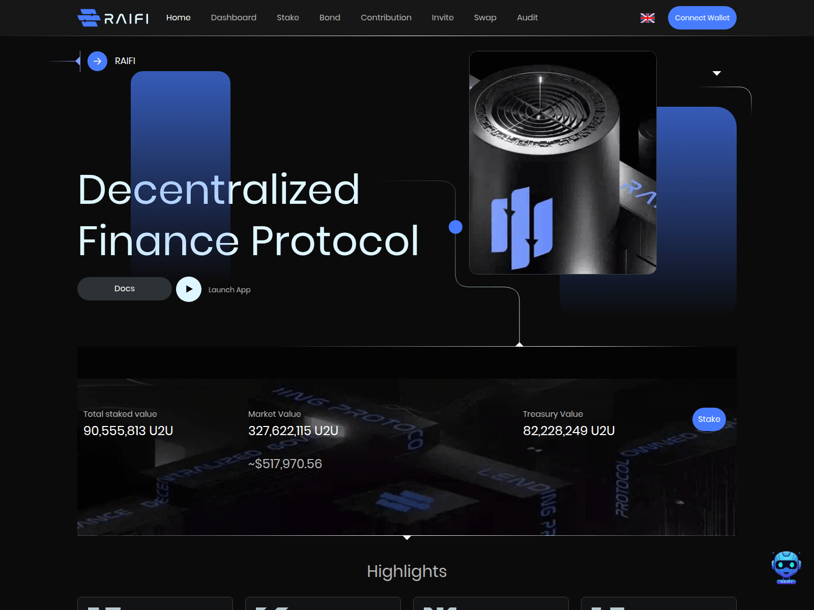 Screenshot of raifi.pages.dev