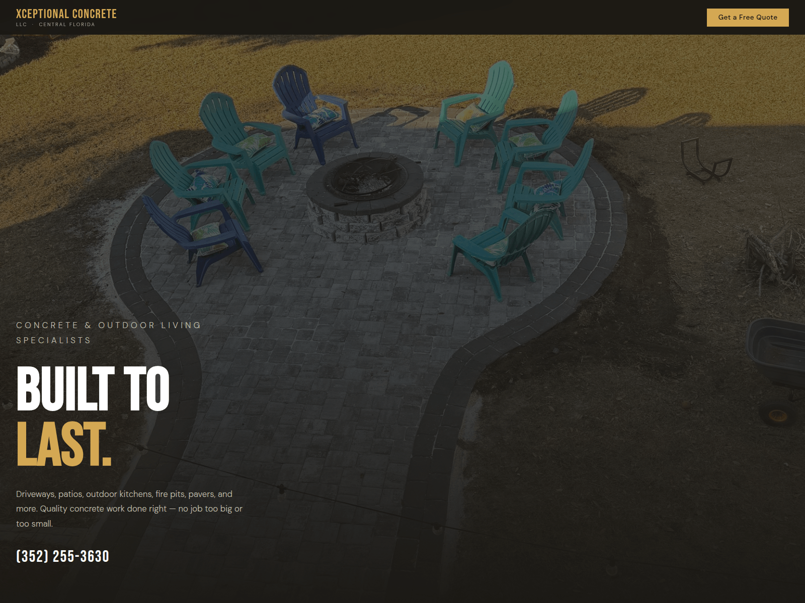 Screenshot of xceptional-concrete.pages.dev
