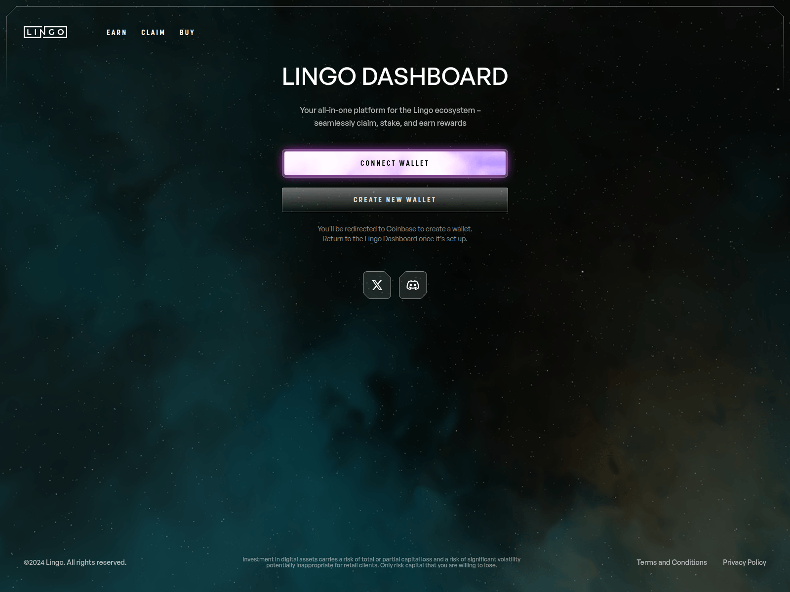 Screenshot of claiming-lingocoinsio.pages.dev