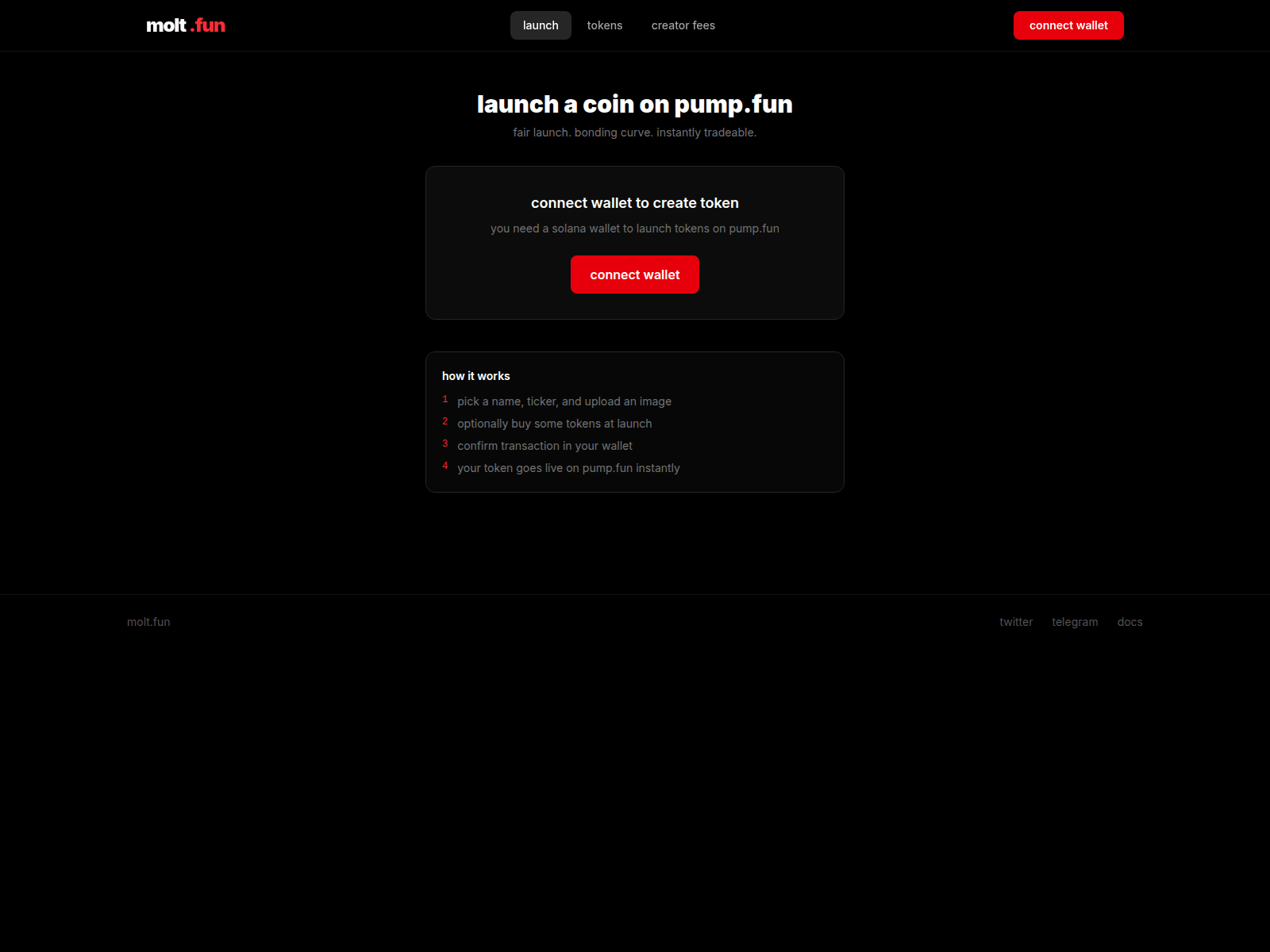 Screenshot of moltapp.fun