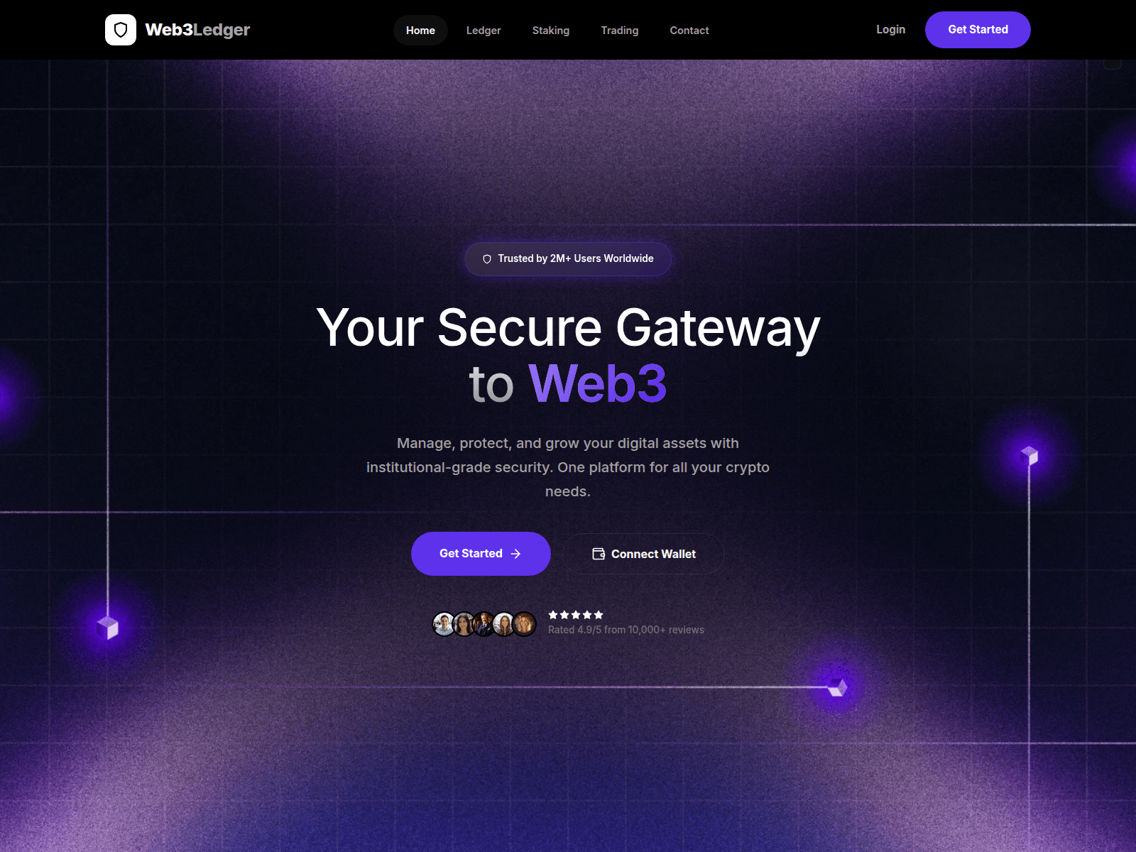 Screenshot of www.web3ledgerprotect.com