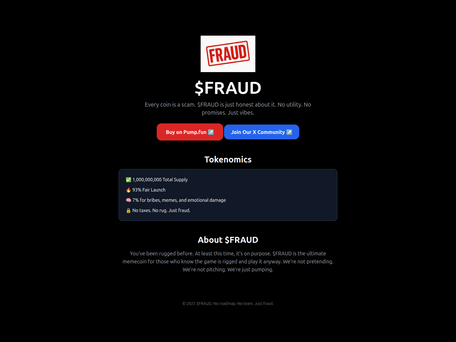 Screenshot of fraudonsolana.xyz