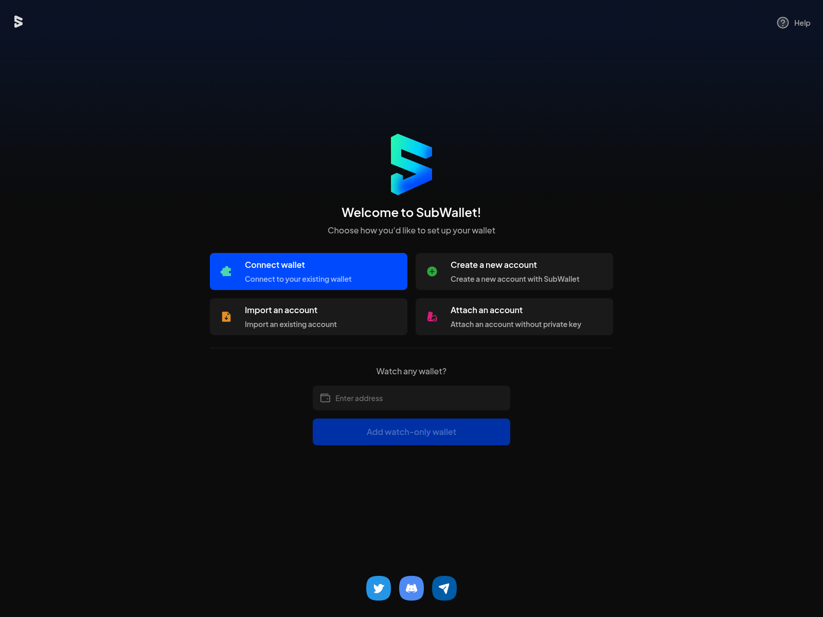 Screenshot of subwallet-yield.pages.dev