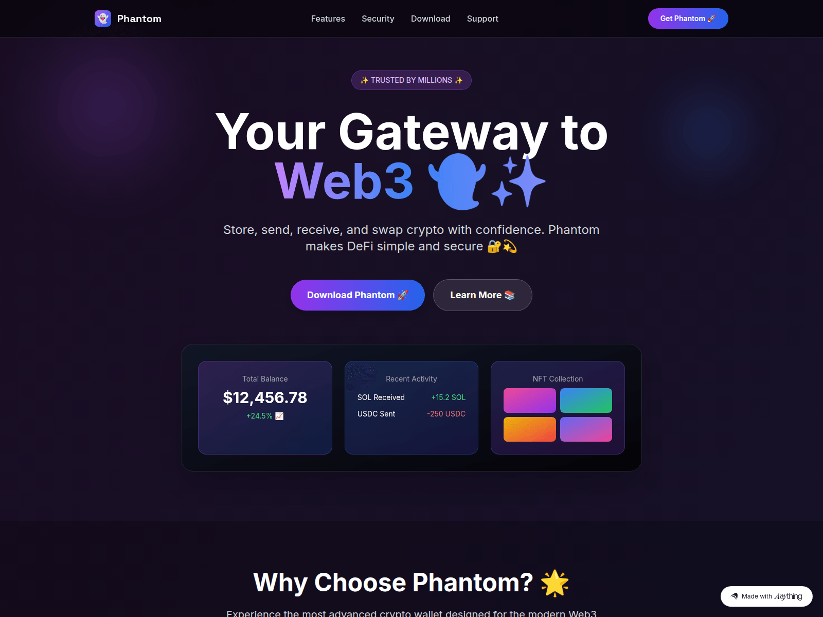 Screenshot of auth-phantom-en.created.app