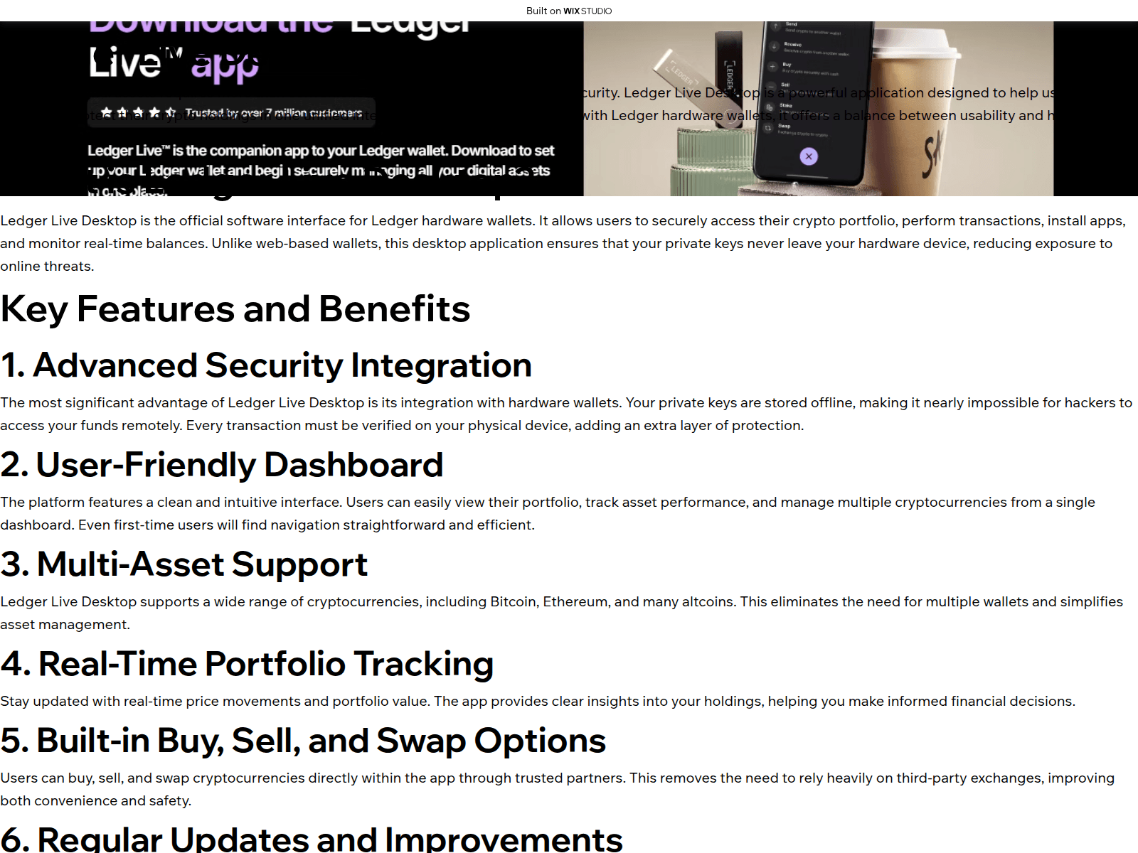Screenshot of ledgrlive-desktop.wixstudio.com