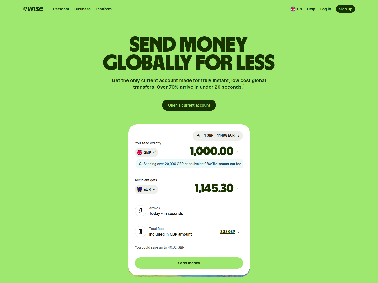Screenshot of wise-france.com