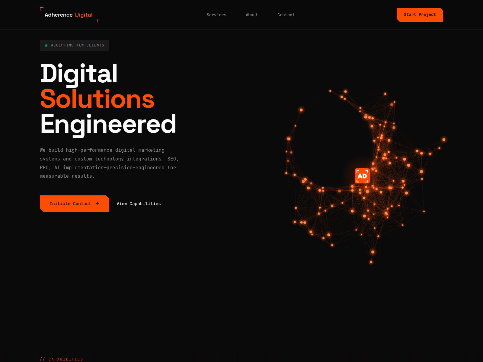 Screenshot of adherence-digital.pages.dev