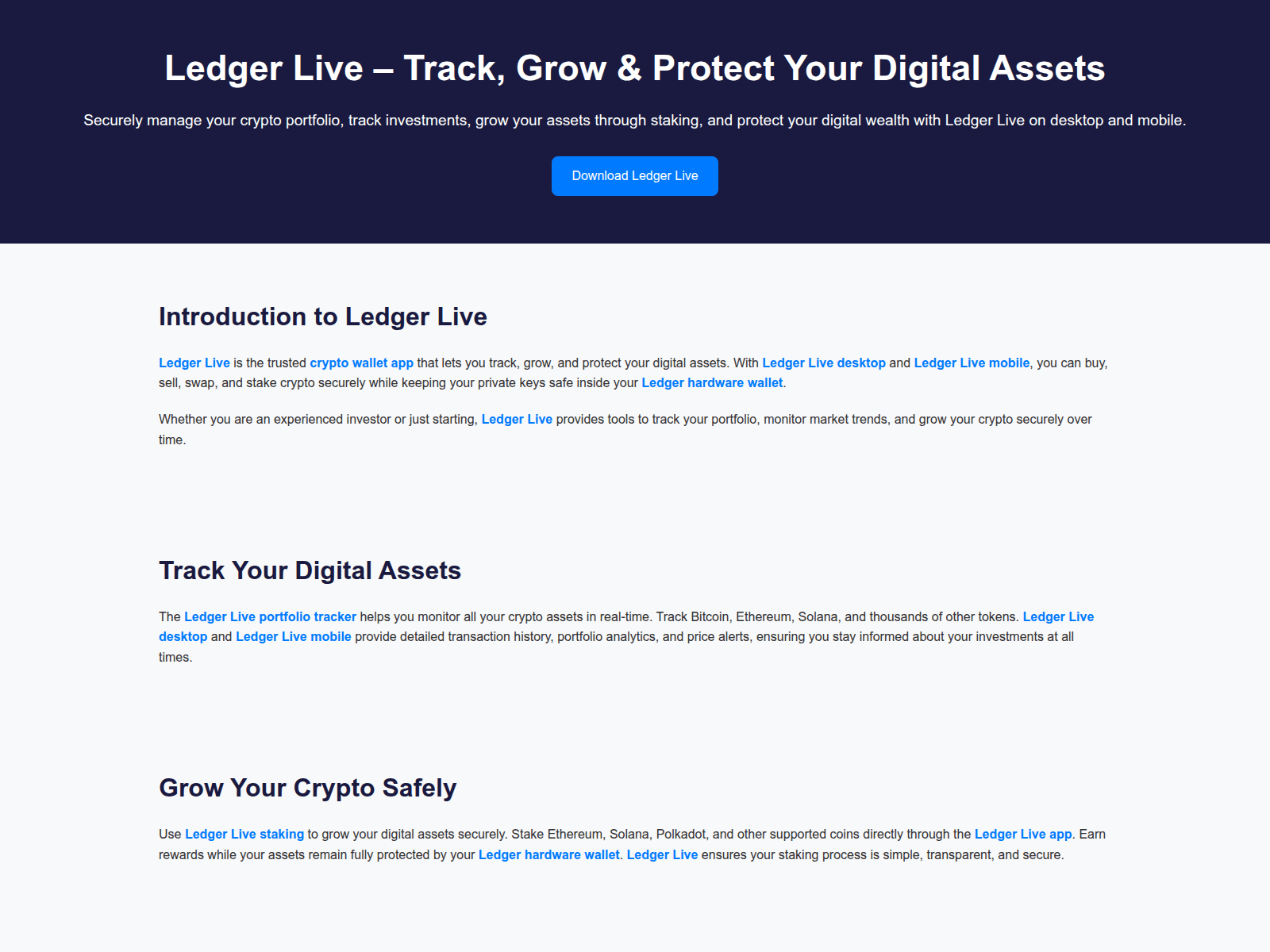 Screenshot of lejre-live-support.pages.dev