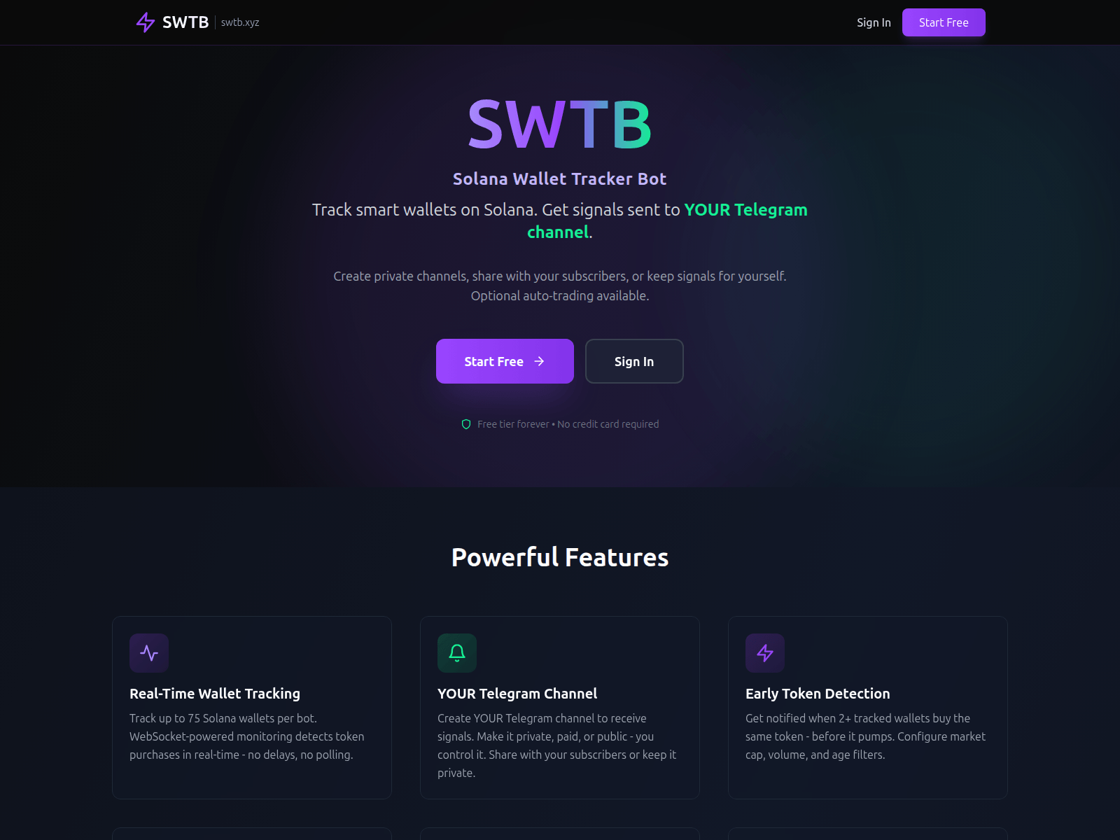 Screenshot of swtb.xyz
