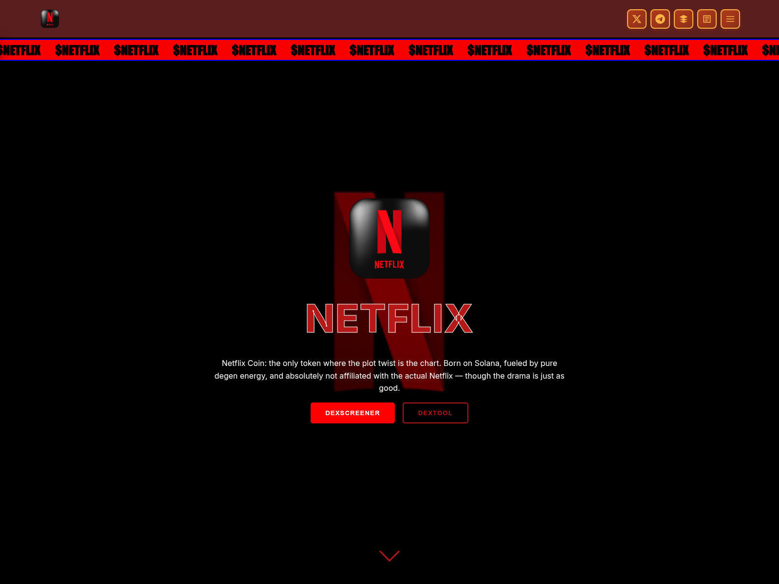 Screenshot of sol-nflix.com