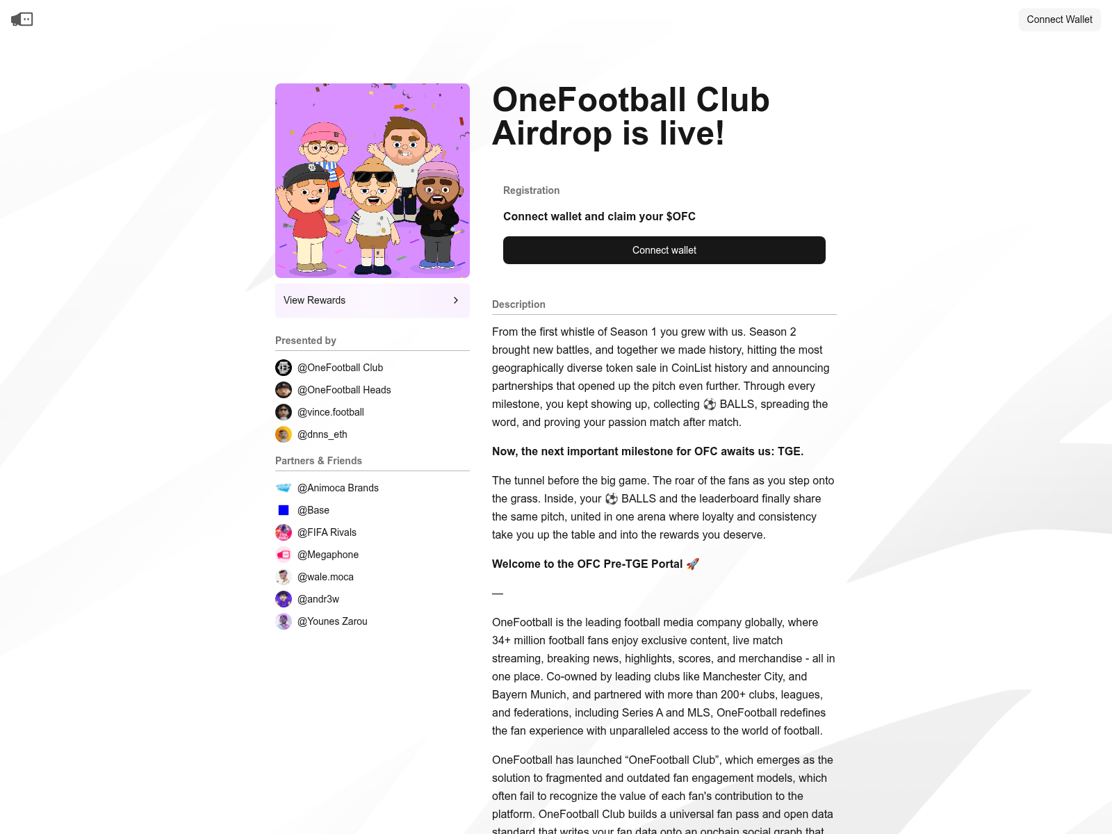 Screenshot of club-onefootball.org