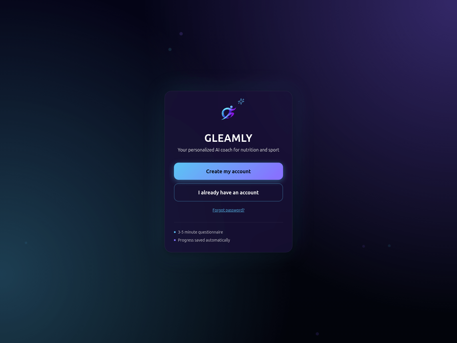 Screenshot of gleamly.app