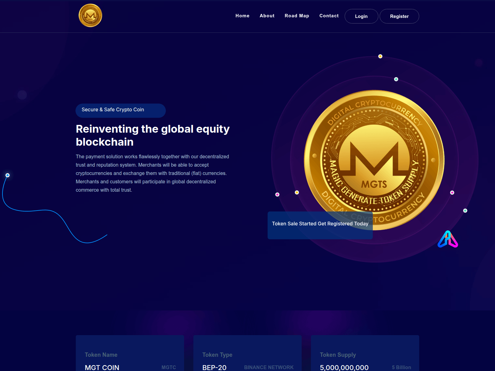 Screenshot of www.mgts.live