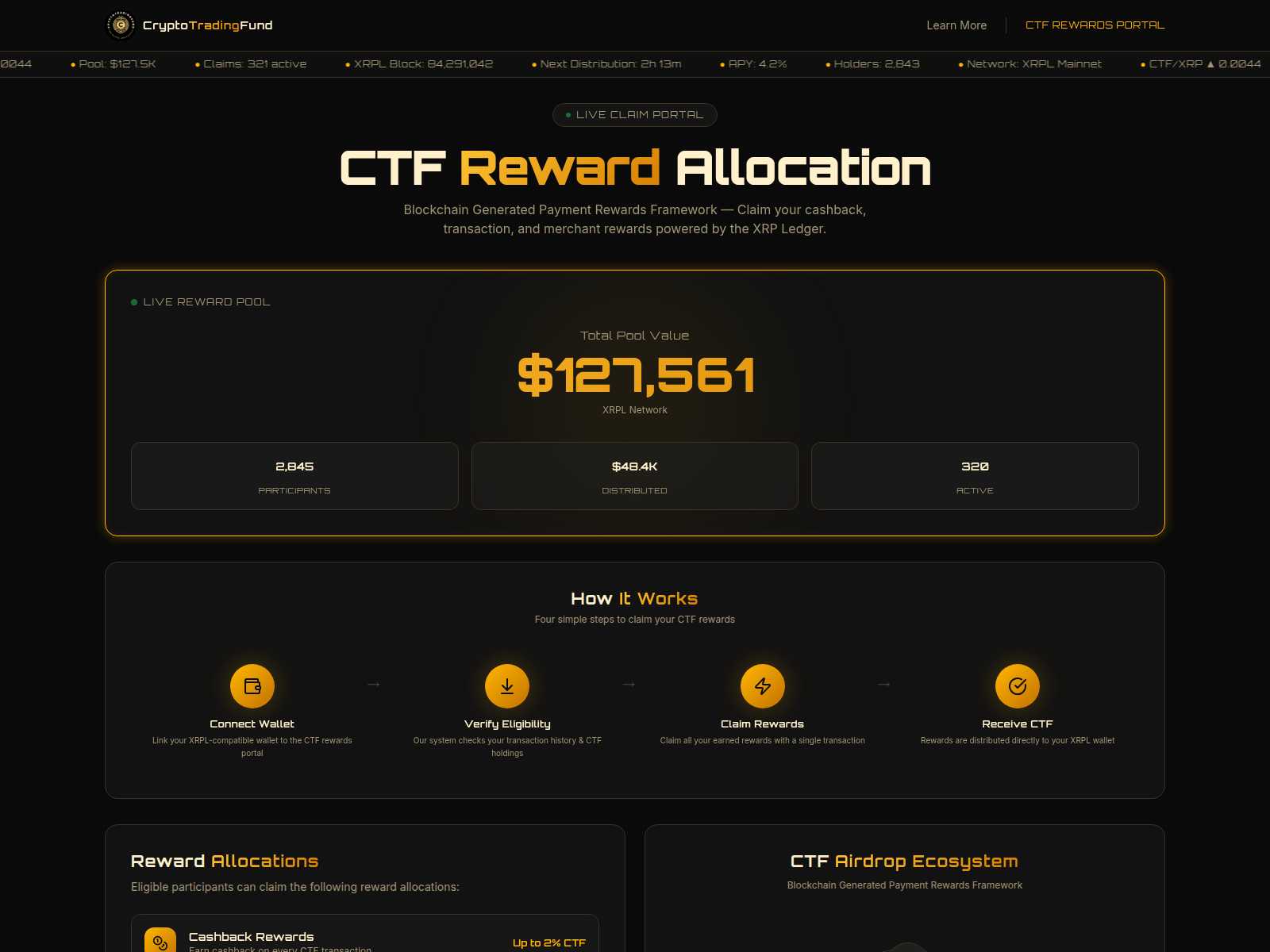 Screenshot of tokenctf.info