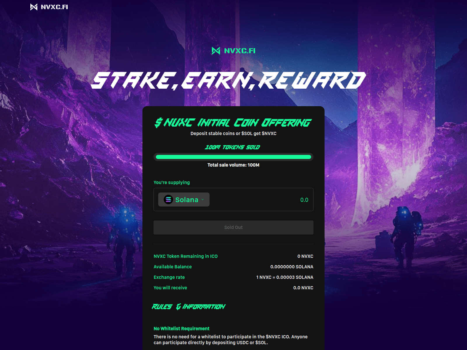 Screenshot of nvxc-finance-website.pages.dev