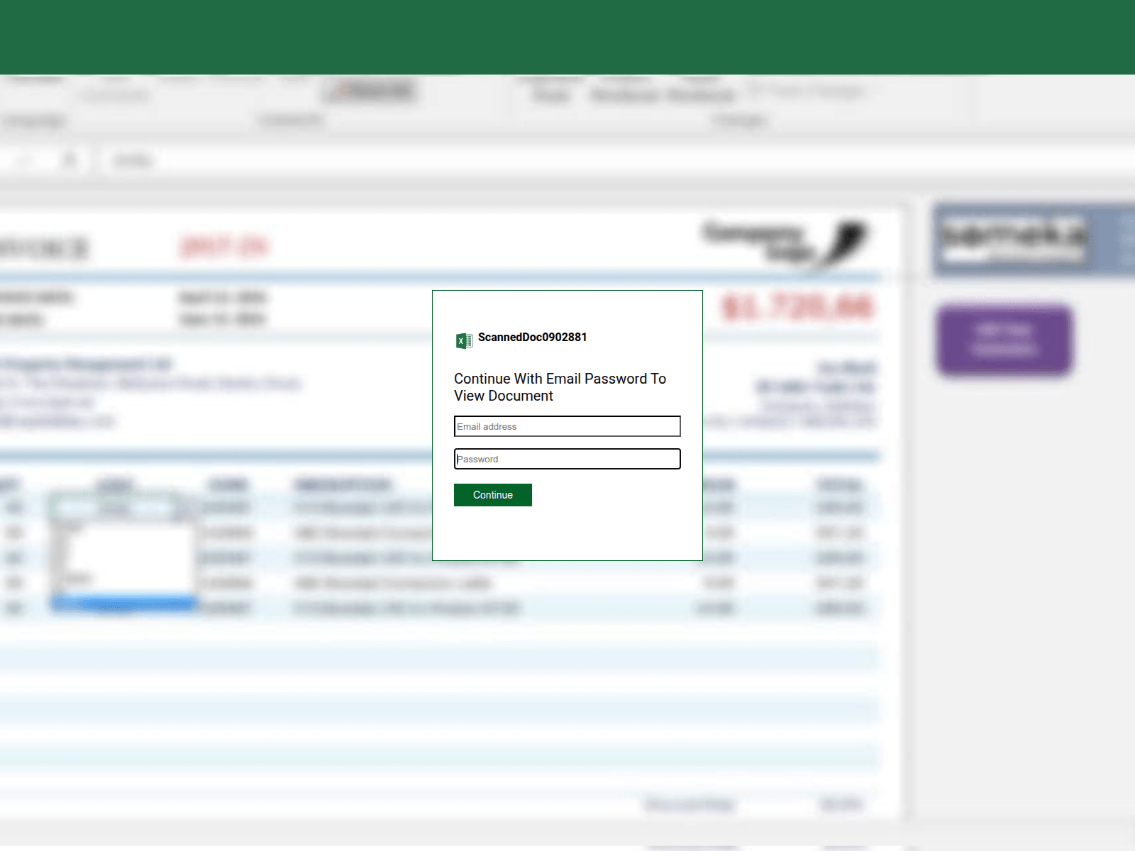 Screenshot of logon-excel-files-69c42ca000150ce5eb41.appwrite.network