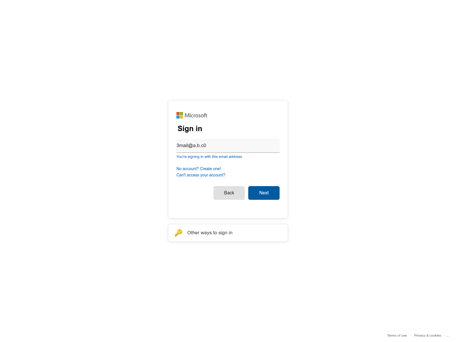 Screenshot of account-micro-soft.com