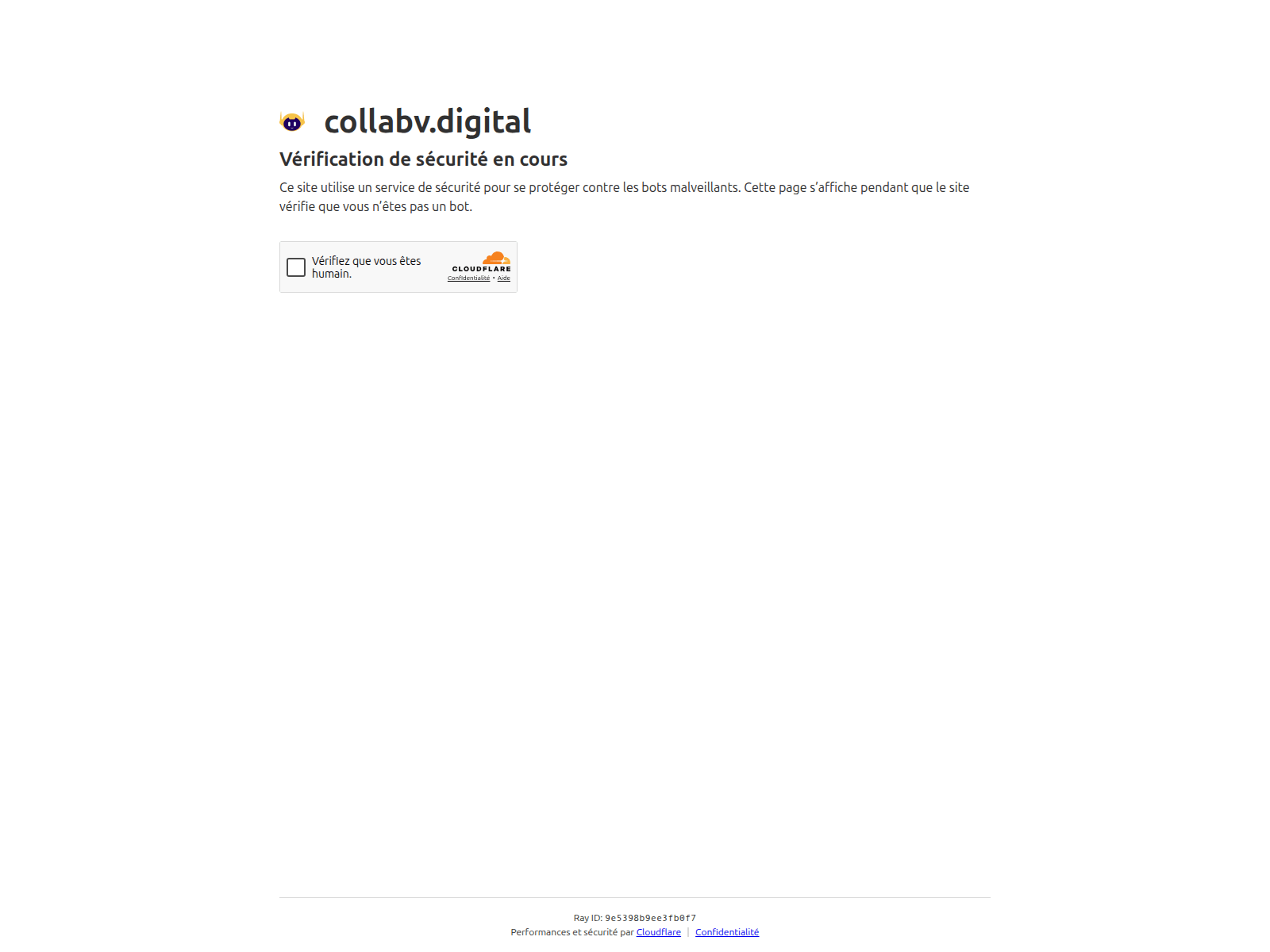 Screenshot of collabv.digital