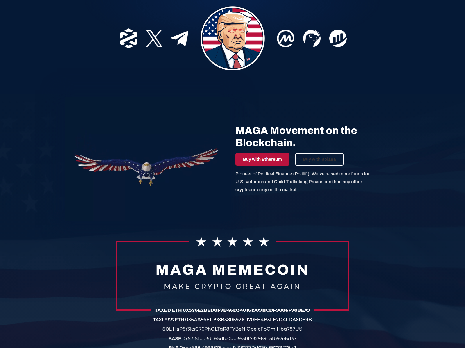Screenshot of megememecoin.pages.dev