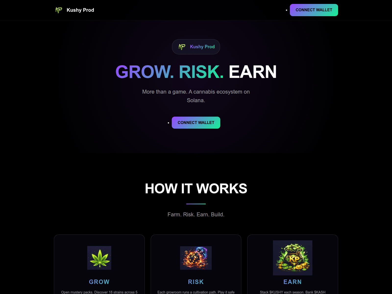 Screenshot of kushys.pages.dev