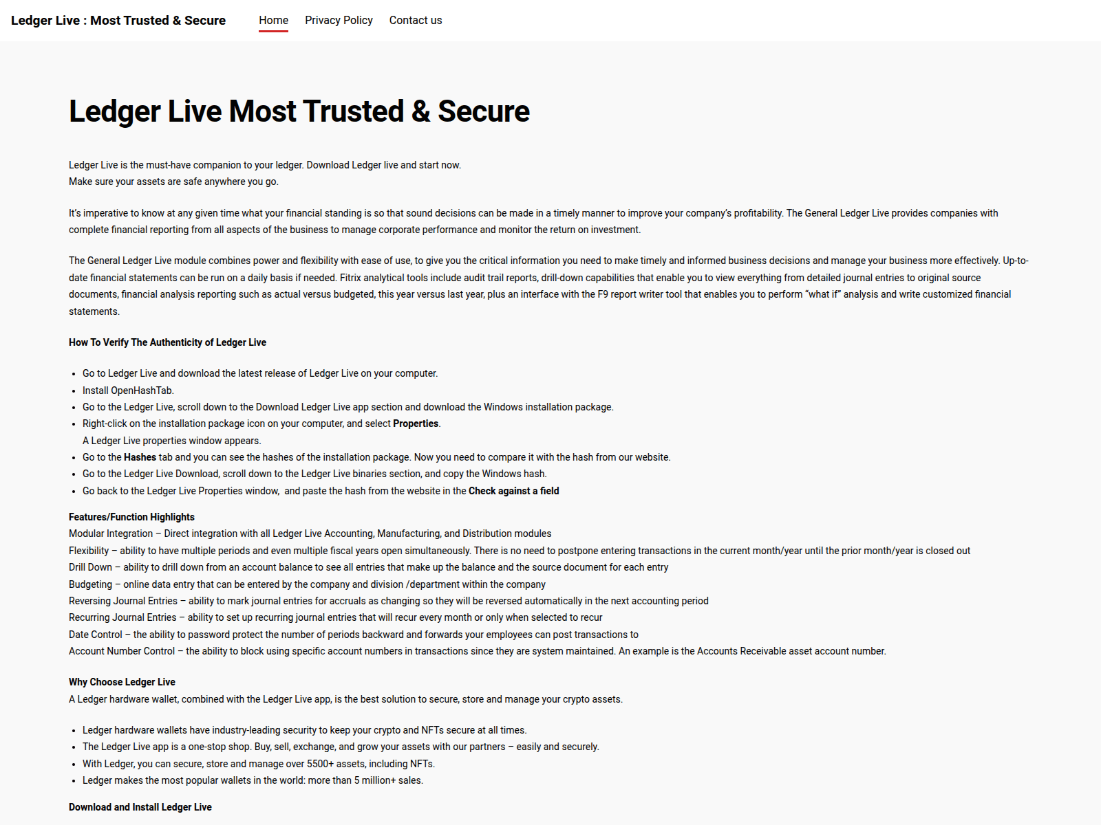 Screenshot of dwnledg.pages.dev