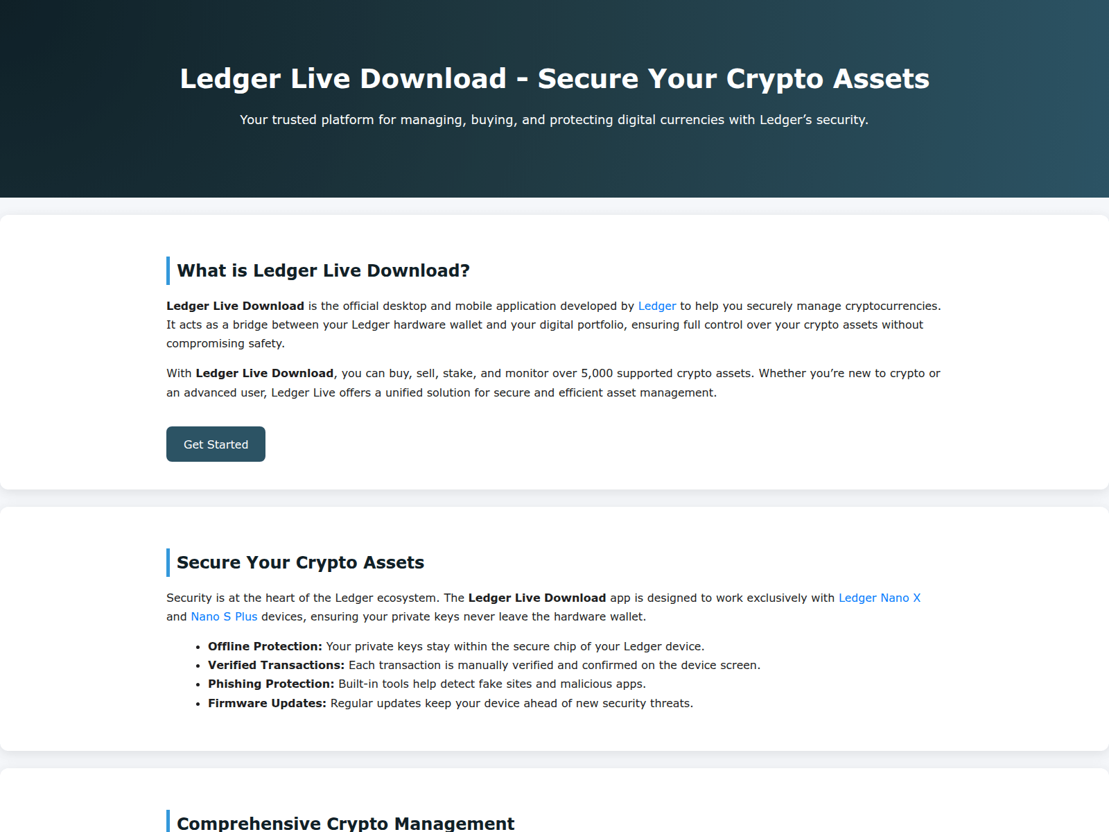 Screenshot of secure-ldgerr-live-download.pages.dev