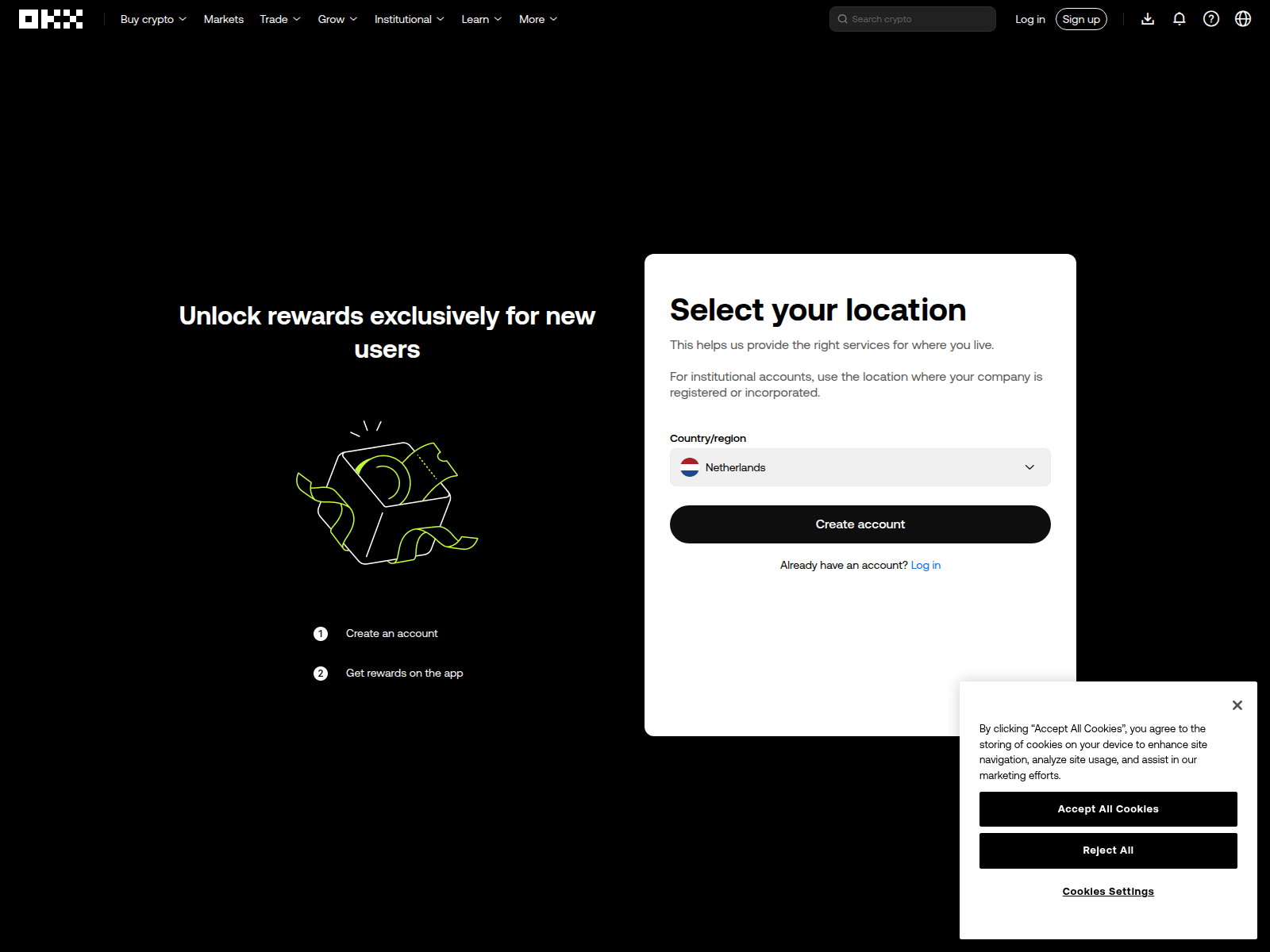 Screenshot of oumarketio.com