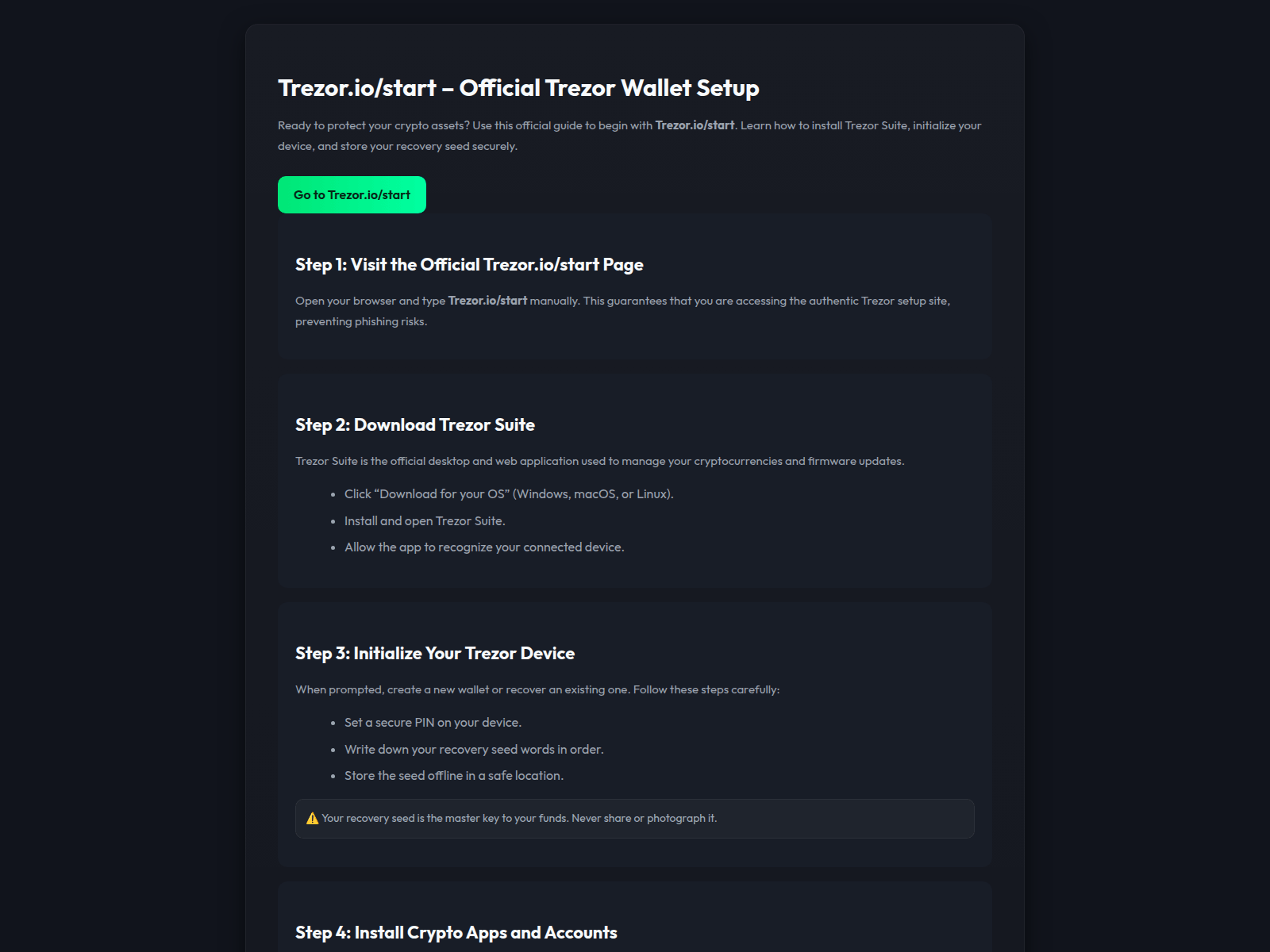 Screenshot of start-tezor-eng-io.pages.dev