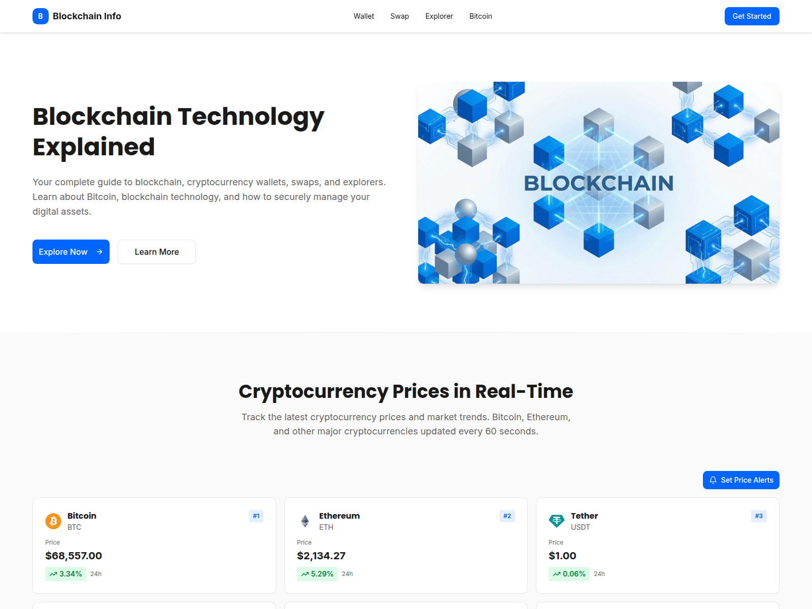 Screenshot of www.blockichan-com.site