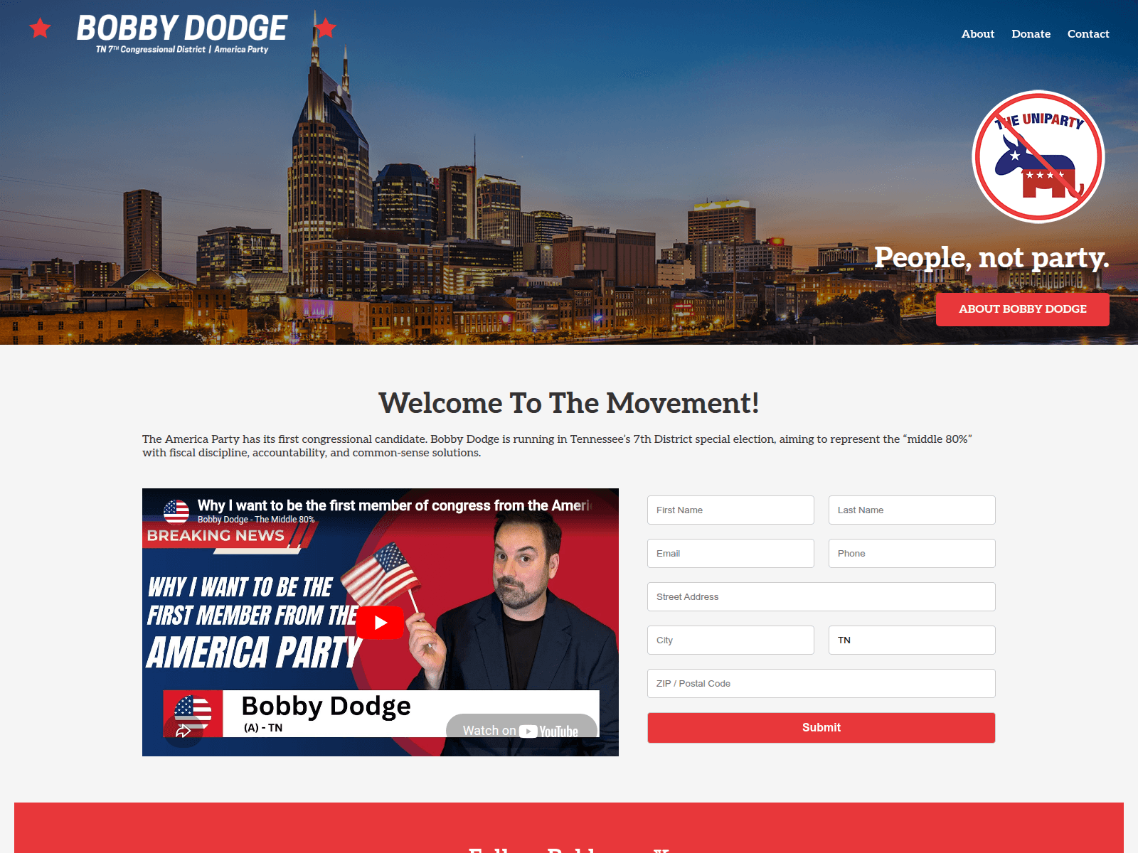 Screenshot of bobbydodge.pages.dev