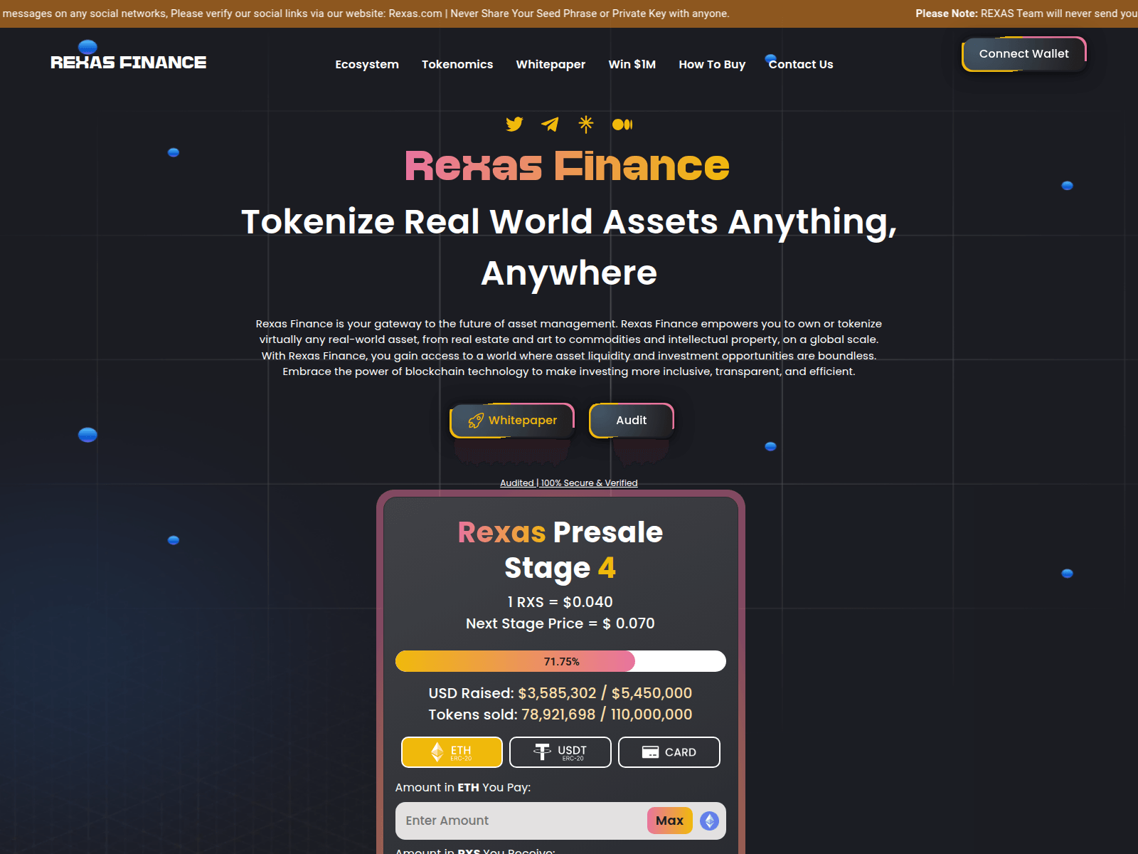 Screenshot of rexasfianceclaim.pages.dev