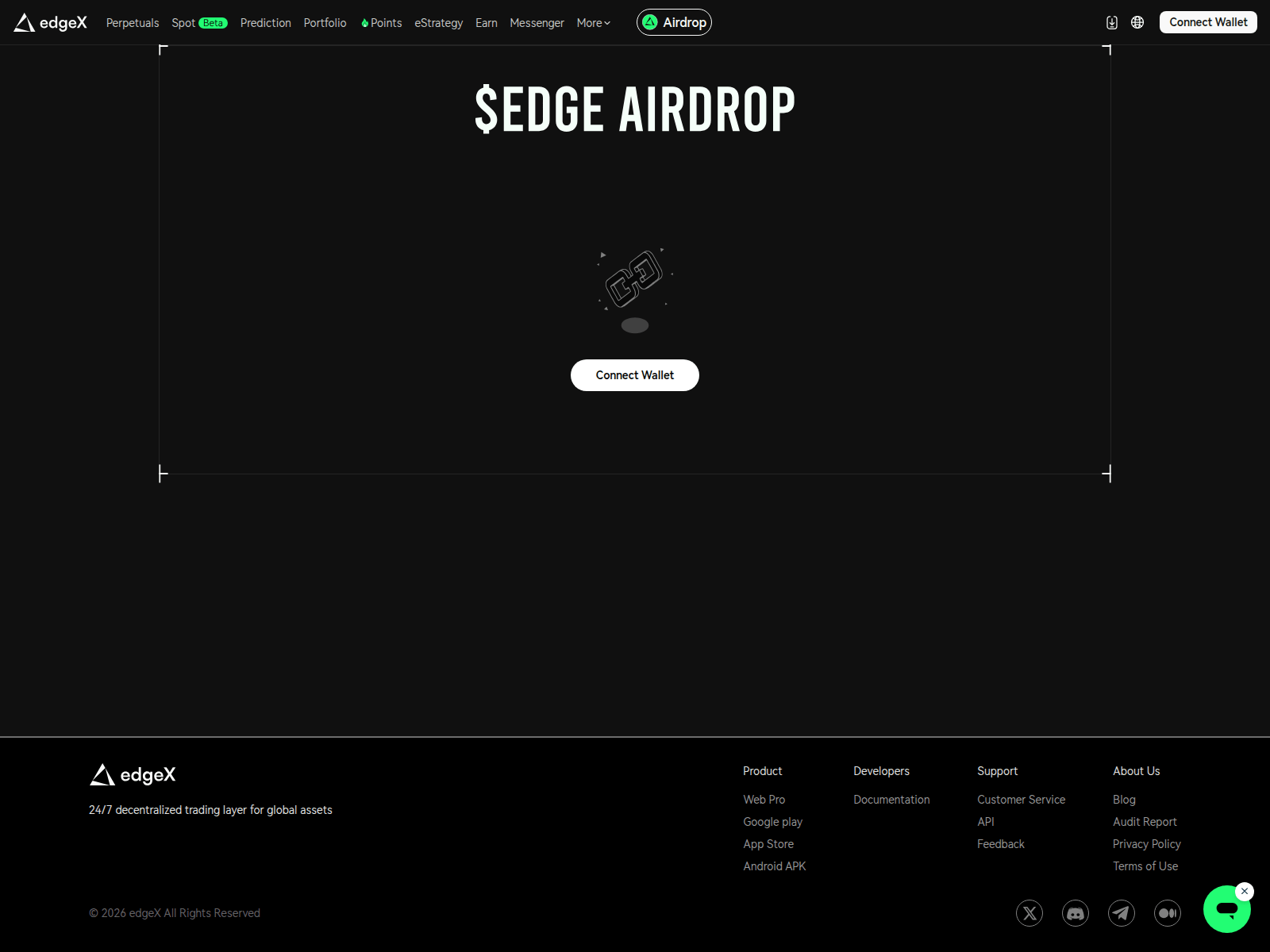 Screenshot of pro.edgexchenge.xyz