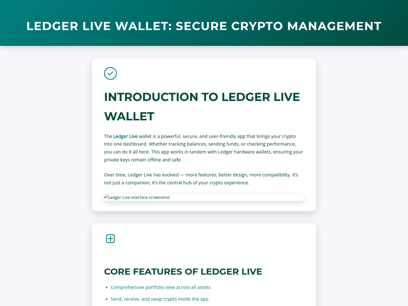Screenshot of suport-ledgerrliv-cdn.pages.dev