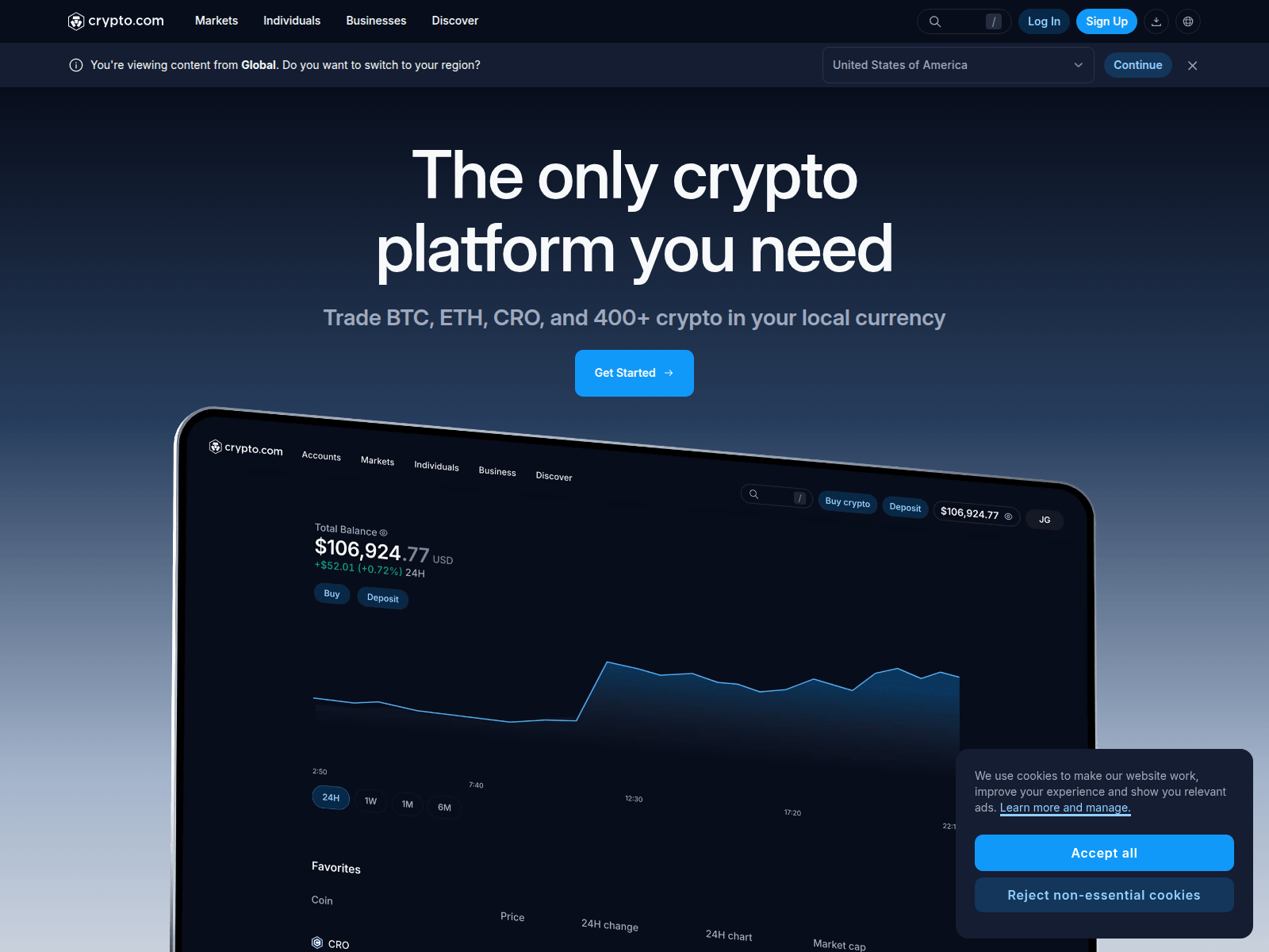 Screenshot of webonchain-crypto.com