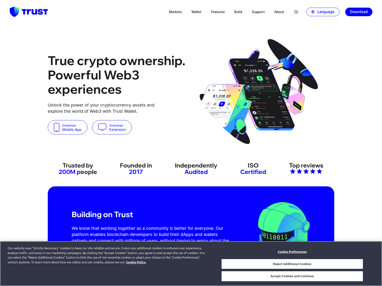 Screenshot of instant-trustwallet.com