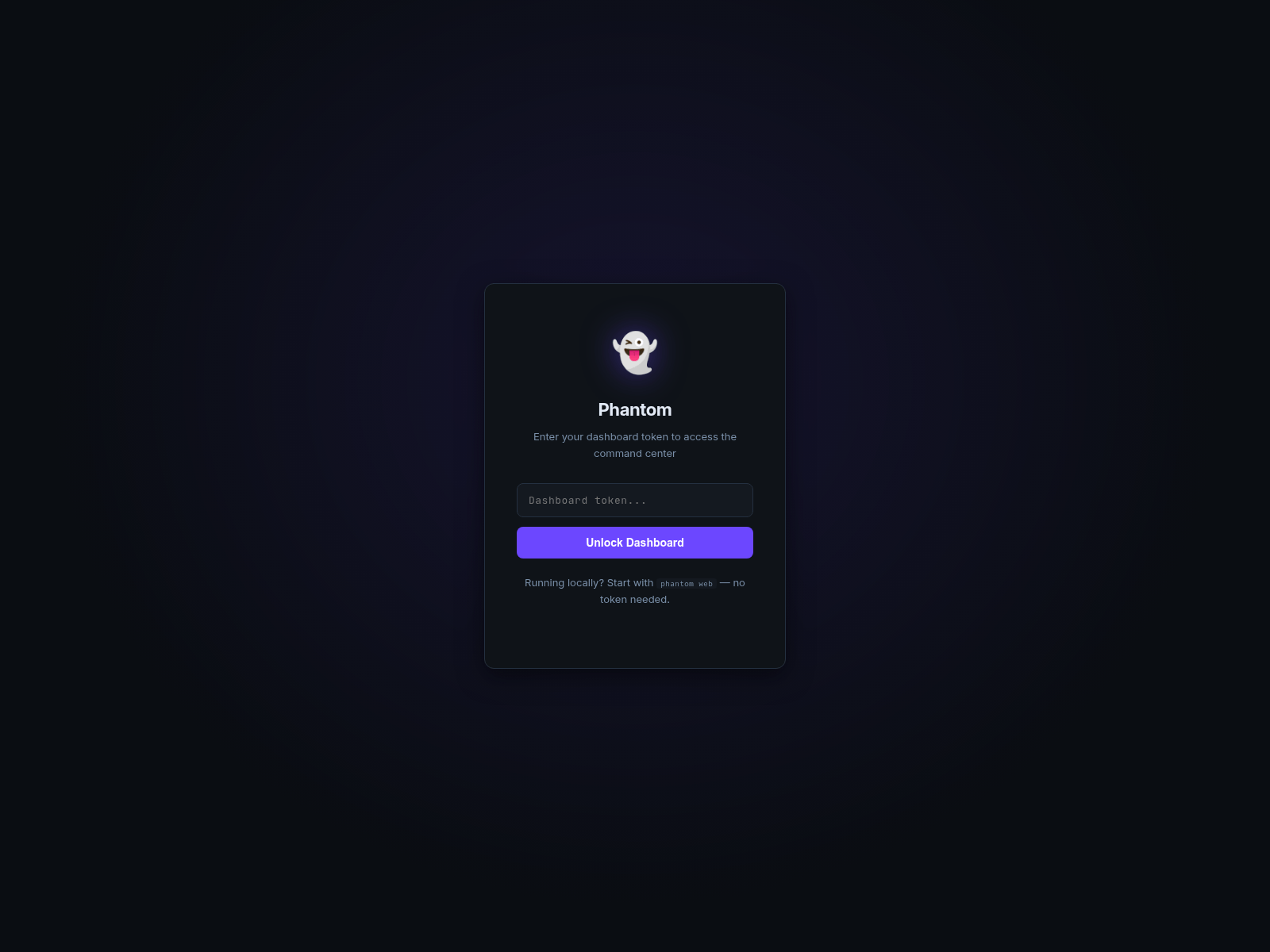 Screenshot of phantom.aravindlabs.tech