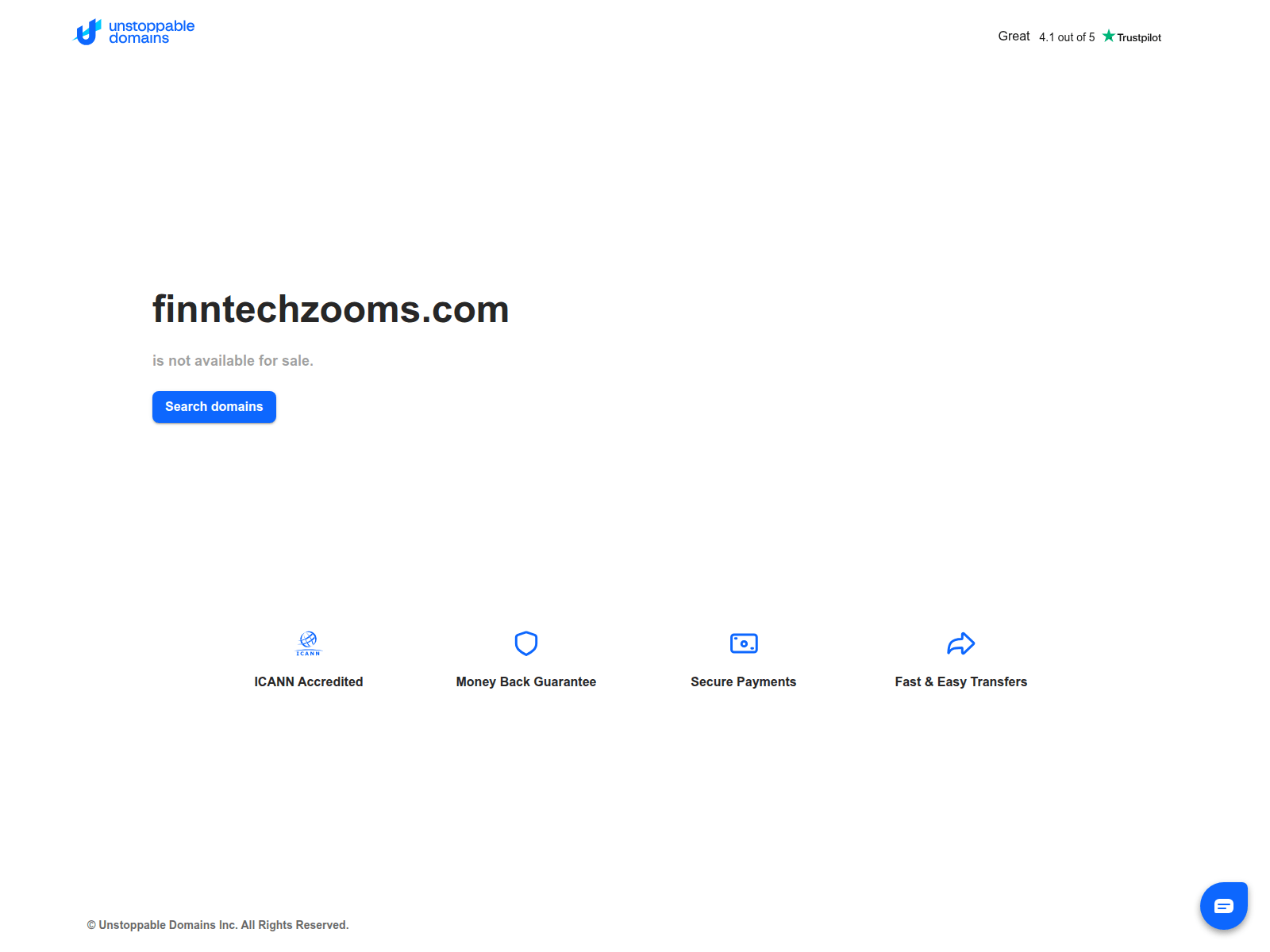 Screenshot of finntechzooms.com