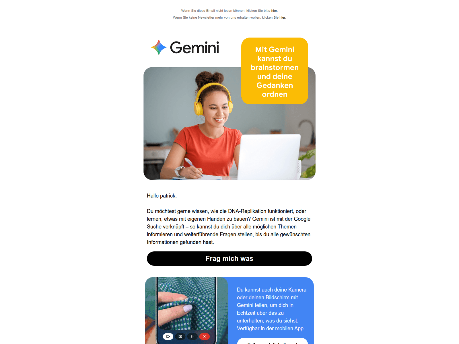 Screenshot of tracking.email.zugangmailer.de