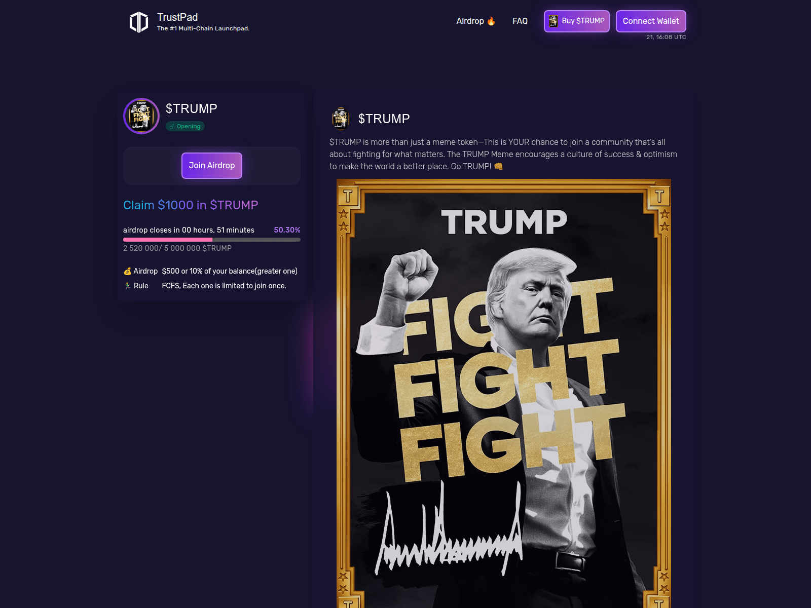 Screenshot of trustpad-306.pages.dev