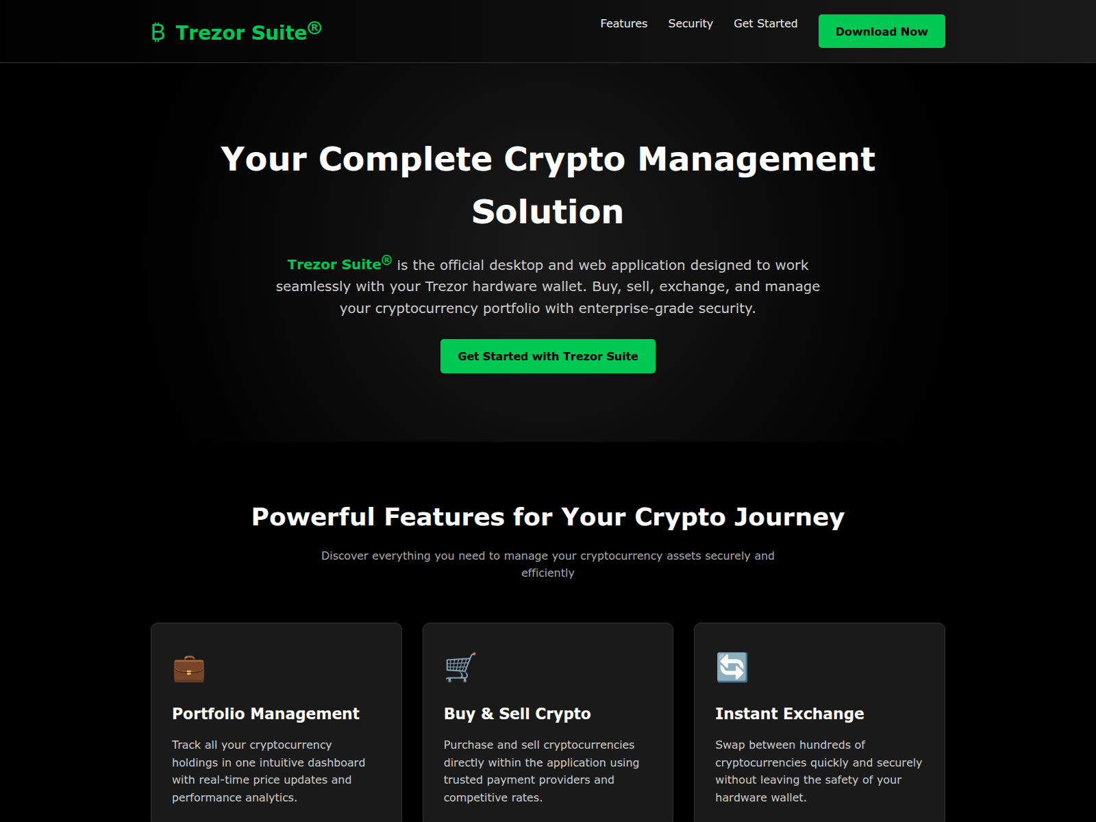 Screenshot of get-trezrr-io.pages.dev