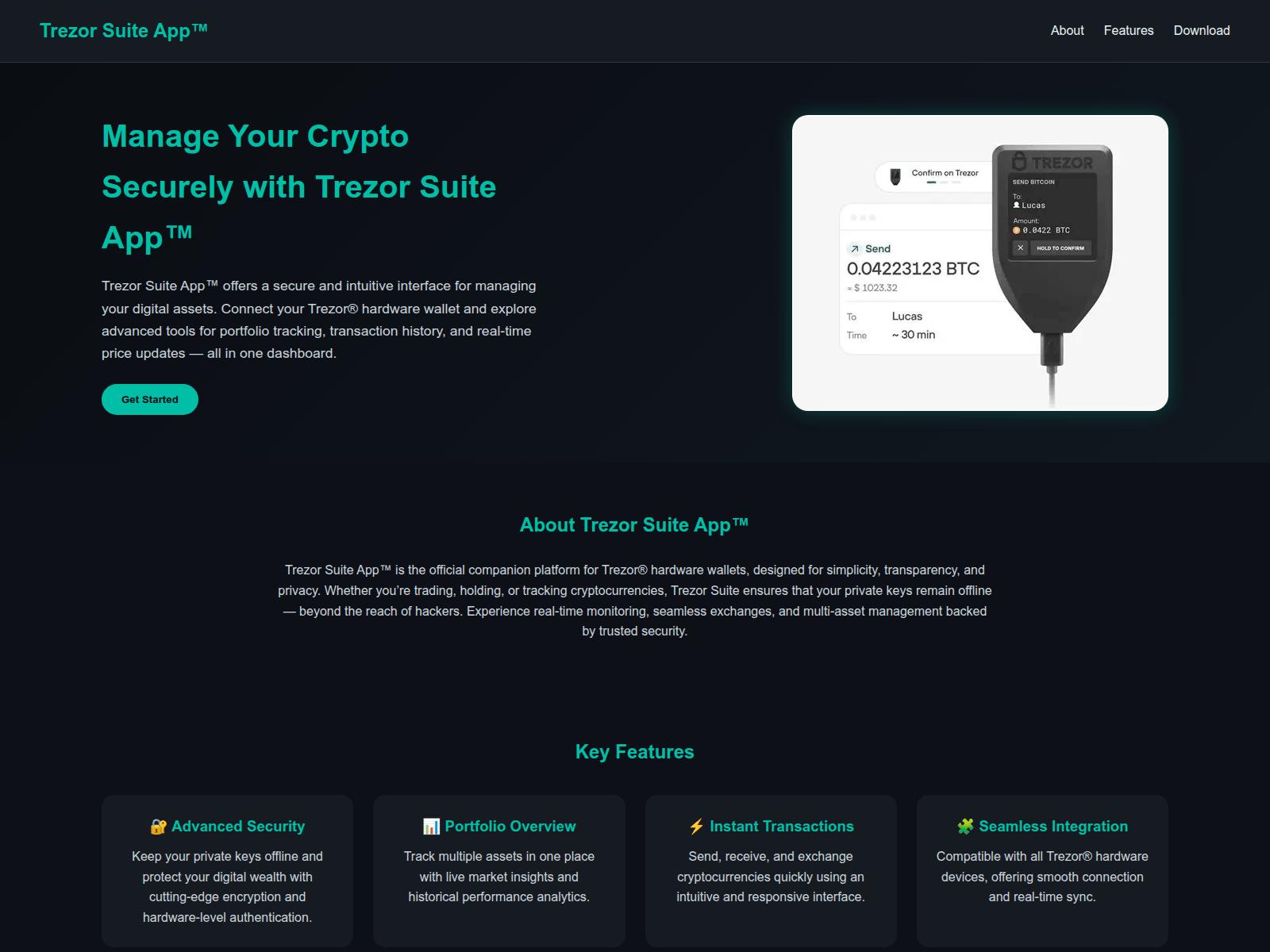 Screenshot of ttreziiiro-suiiteapp.pages.dev