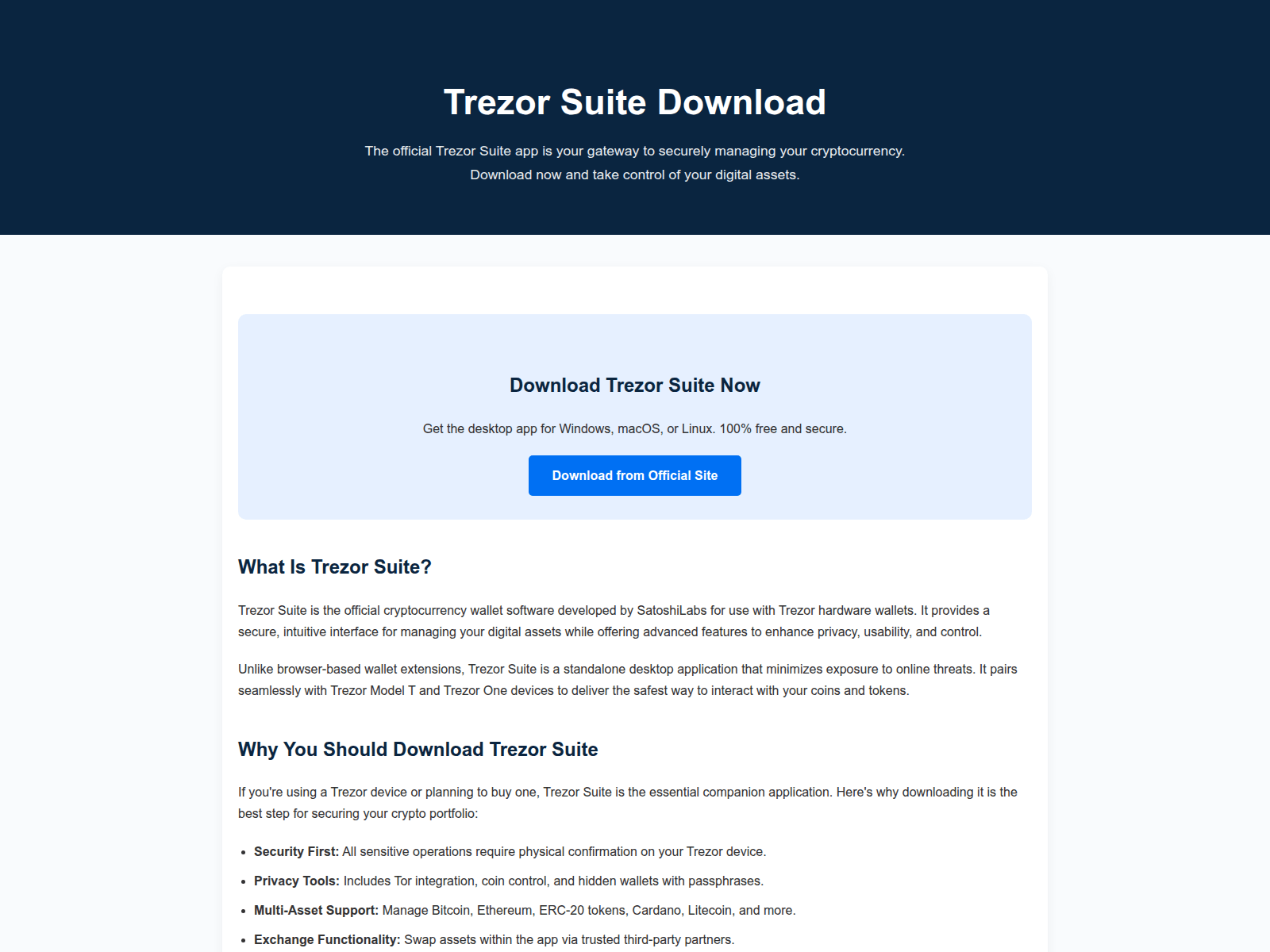 Screenshot of trezzr-suiite-dowload-public.pages.dev