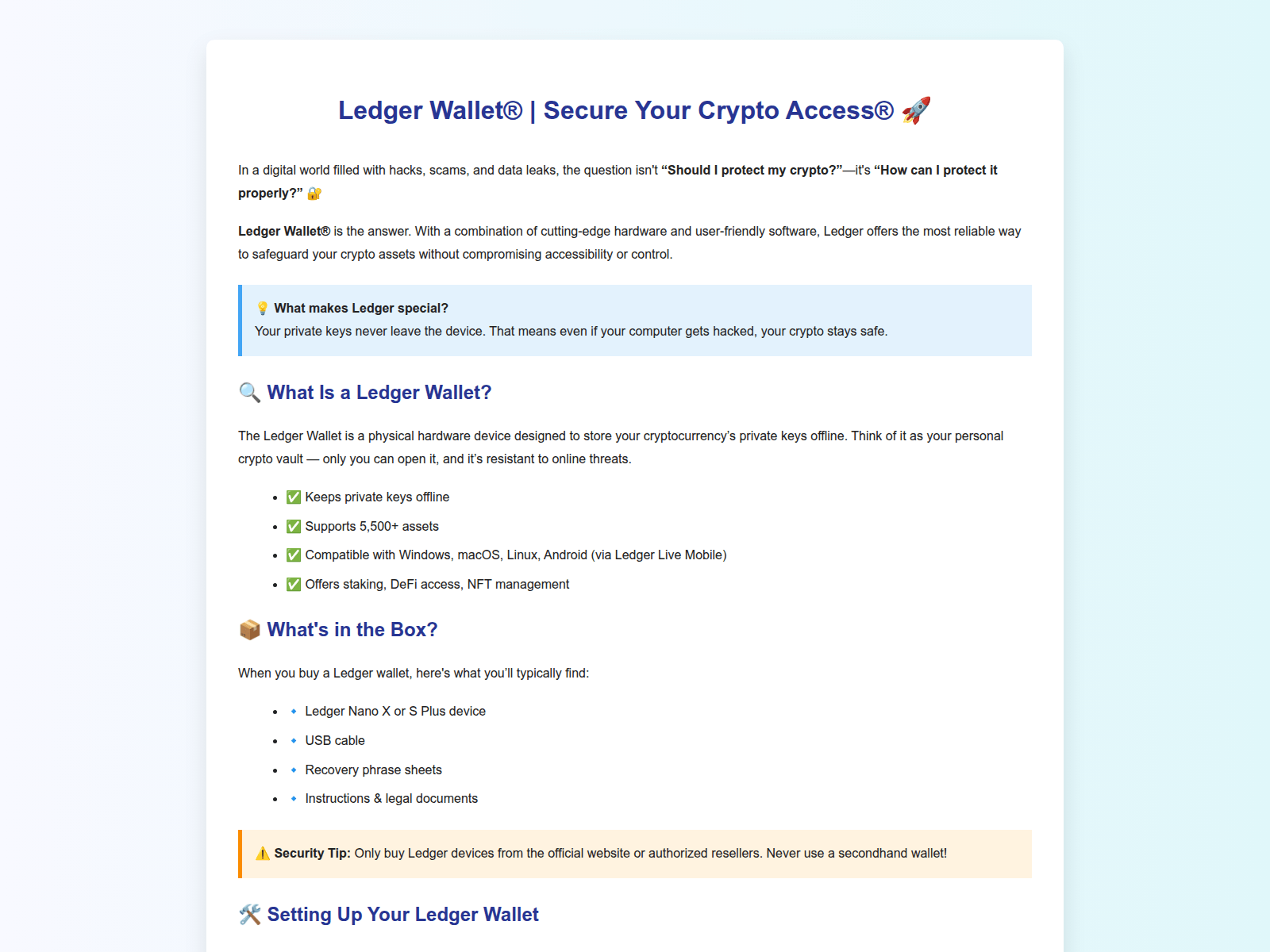 Screenshot of ledjor-walleten.pages.dev