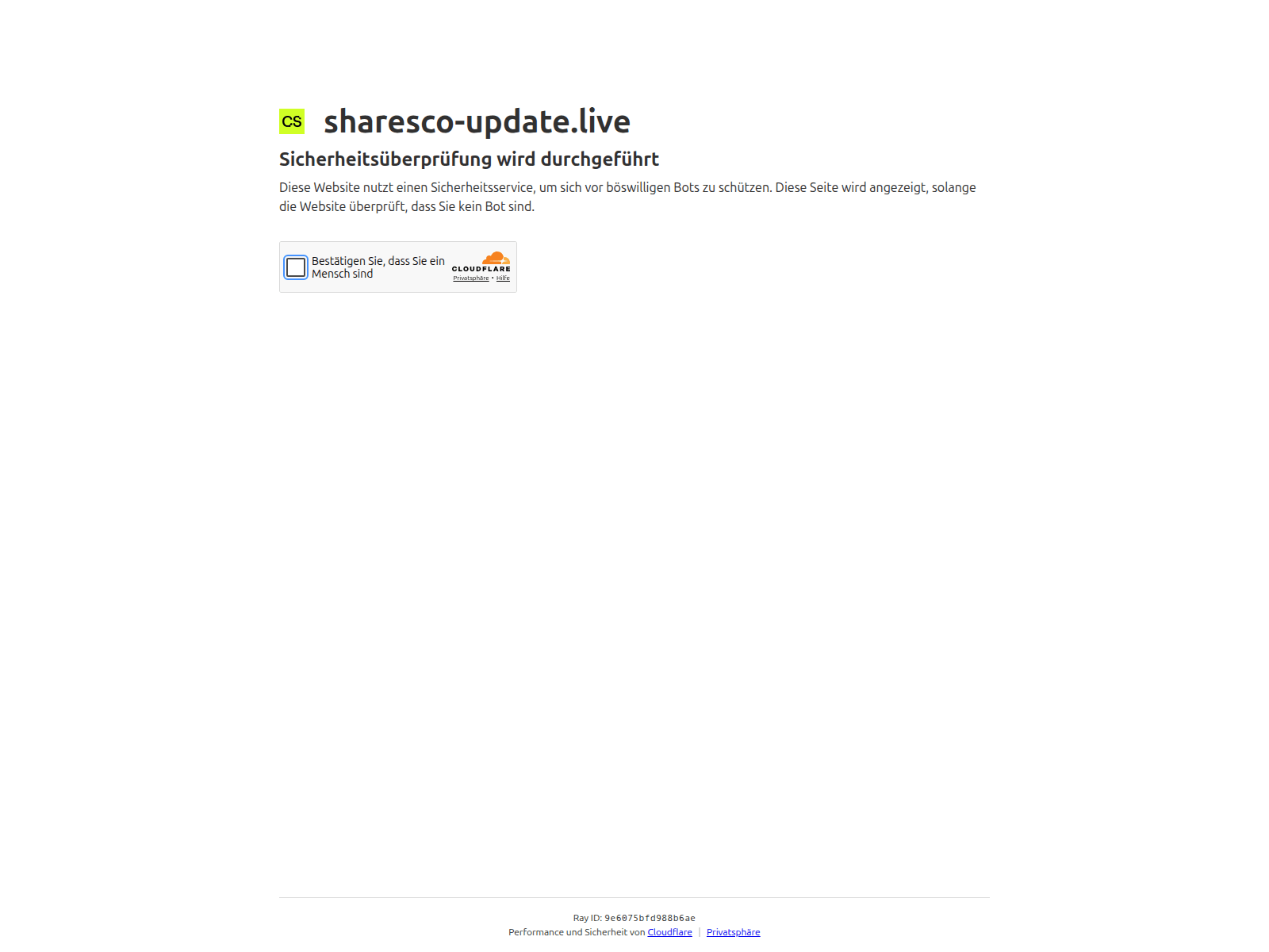 Screenshot of sharesco-update.live