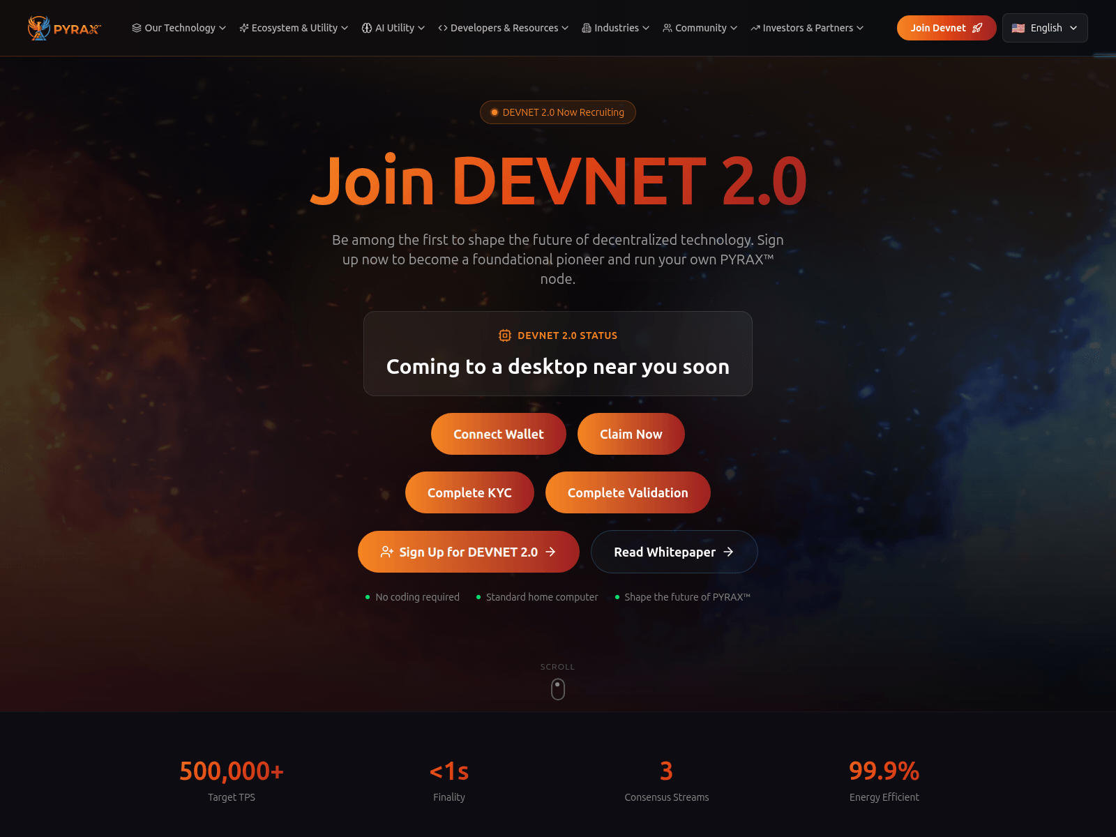 Screenshot of pyrax-earn.xyz