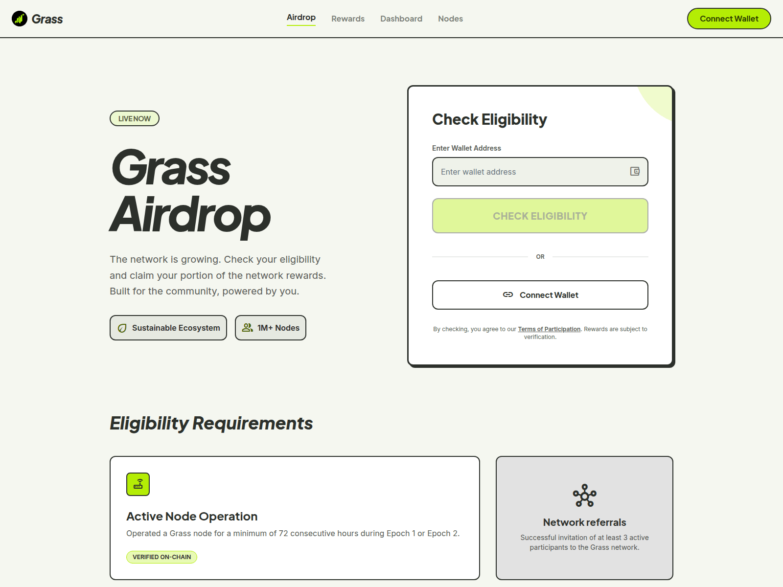 Screenshot of grasscores.xyz